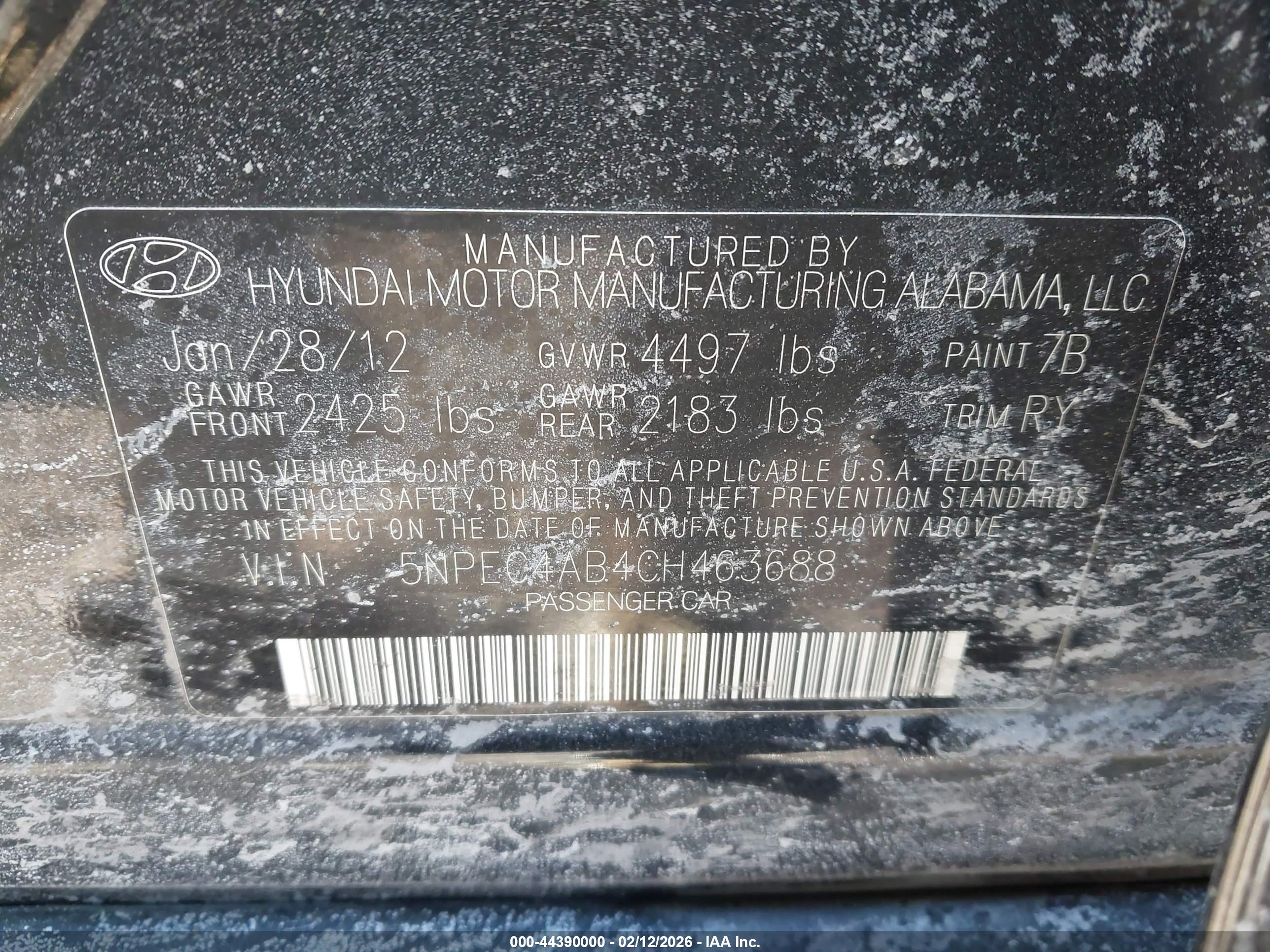 HYUNDAI SONATA image 9
