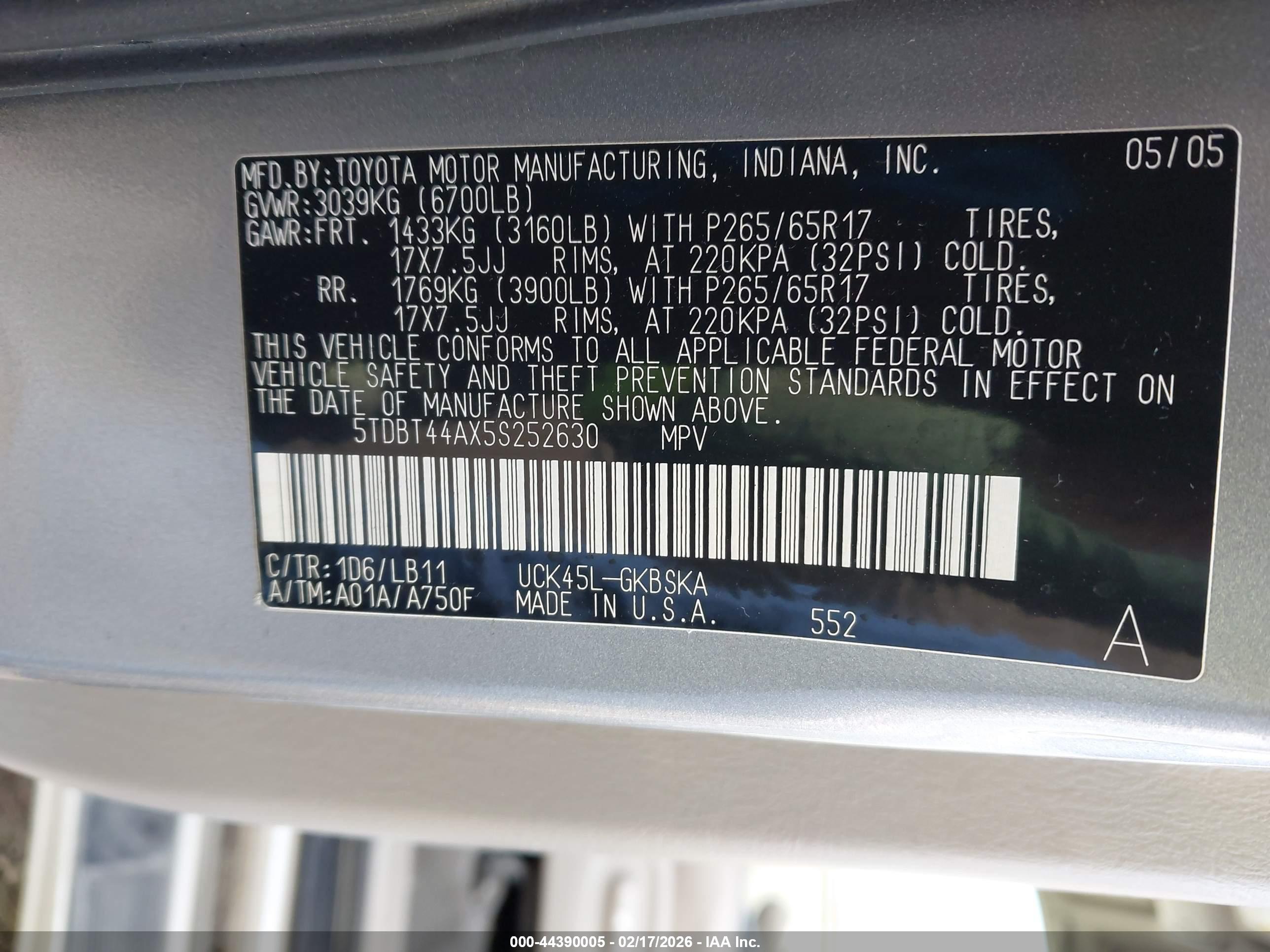 TOYOTA SEQUOIA image 9