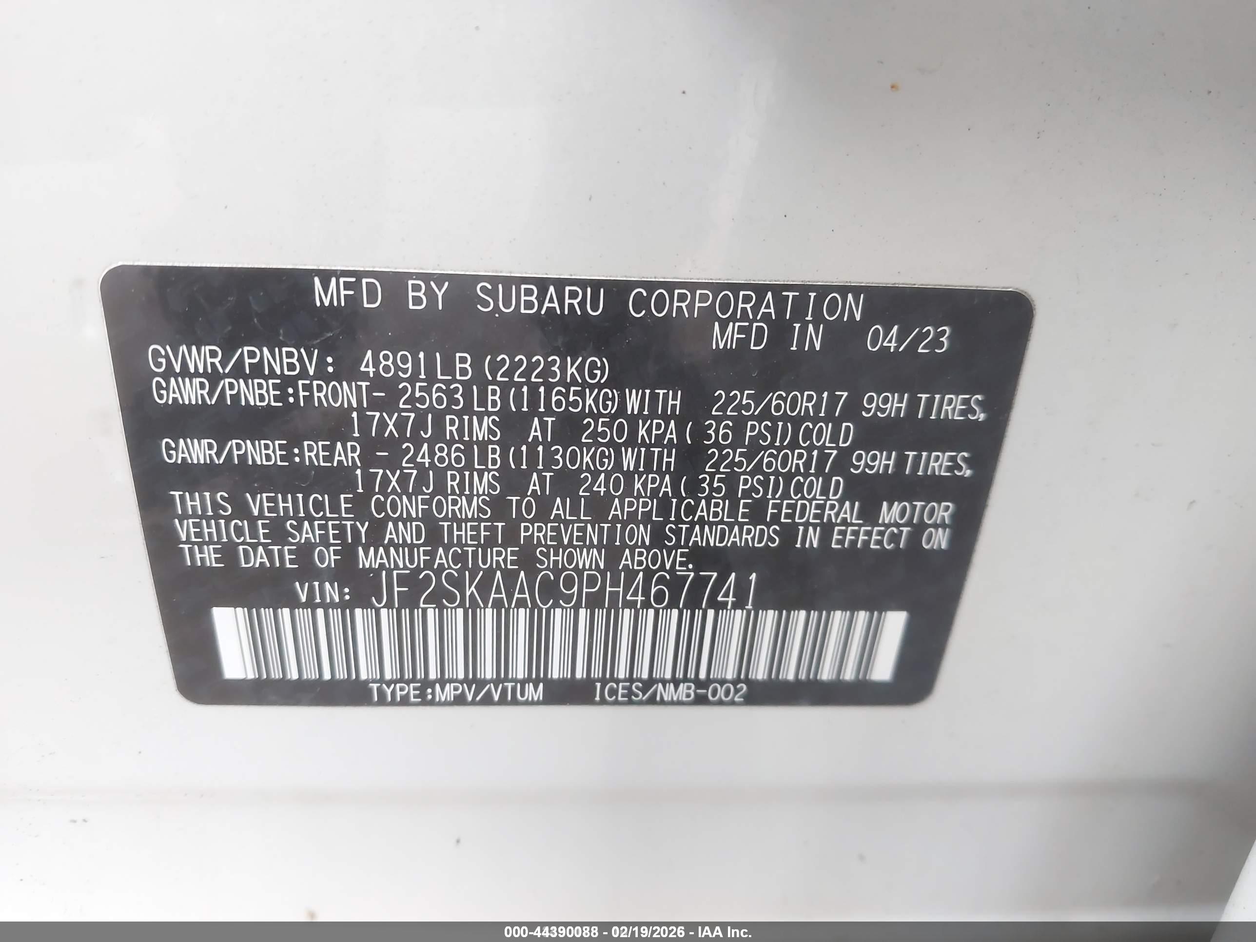 SUBARU FORESTER image 9