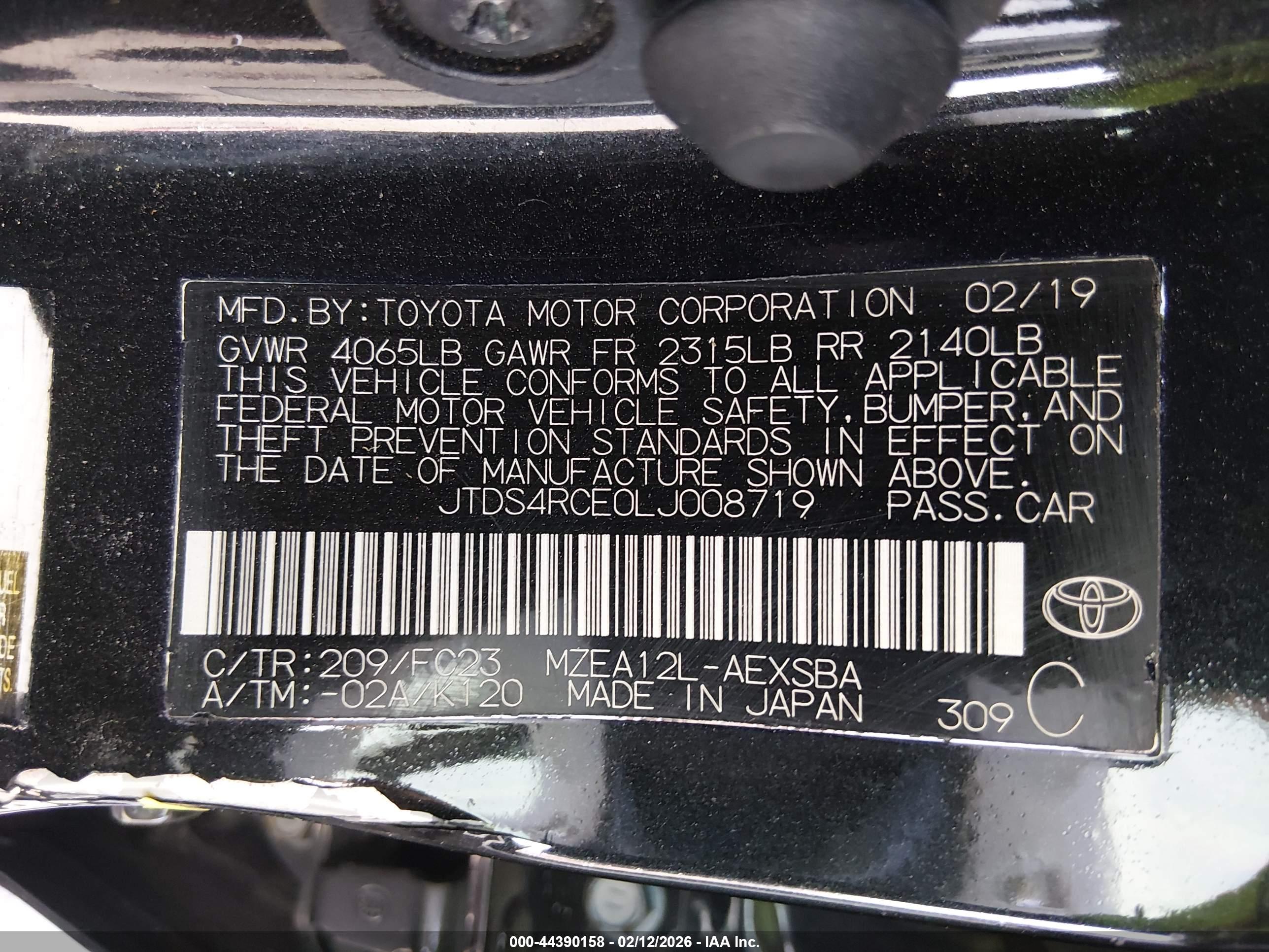 TOYOTA COROLLA image 9
