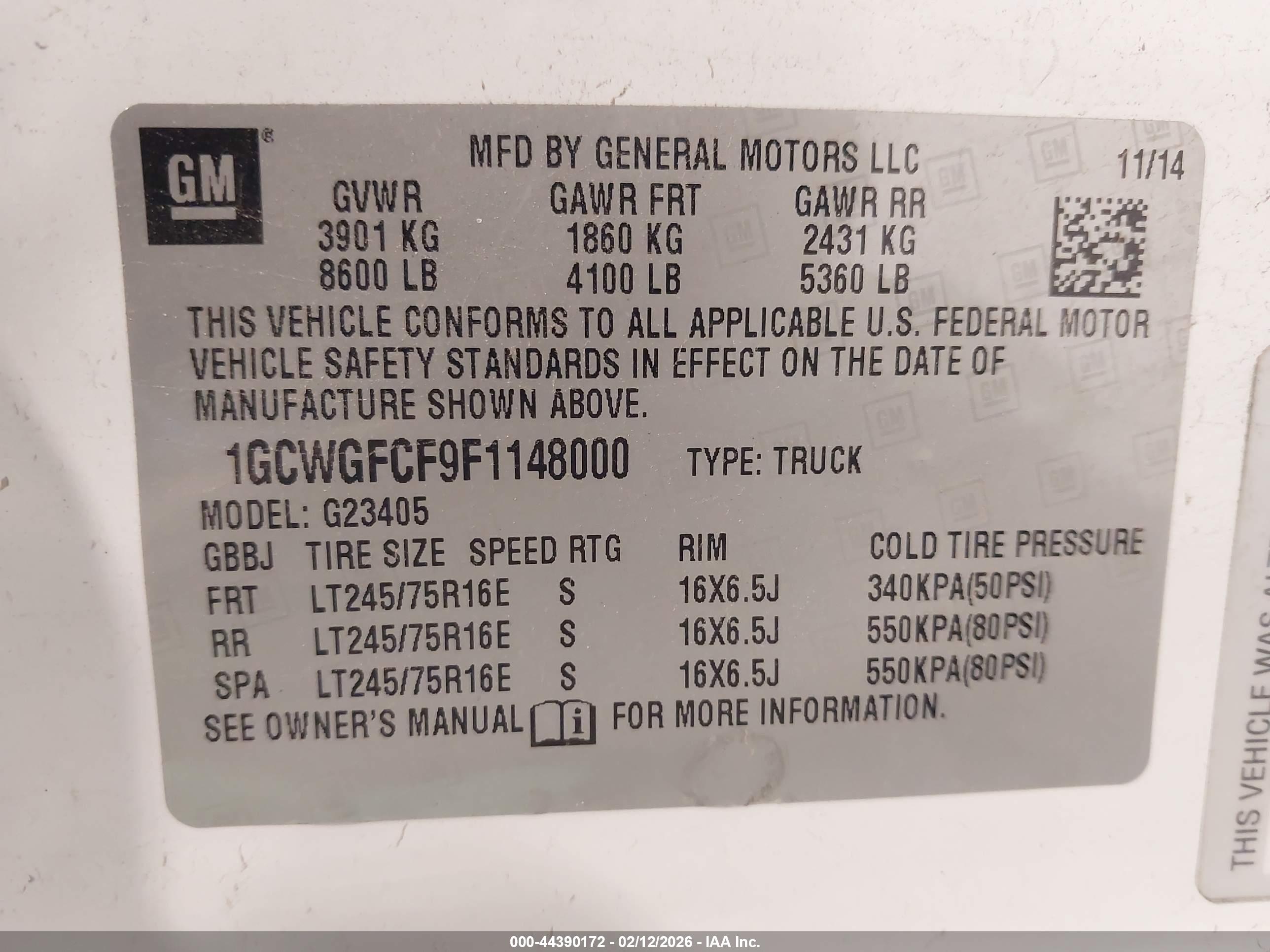 CHEVROLET EXPRESS image 9