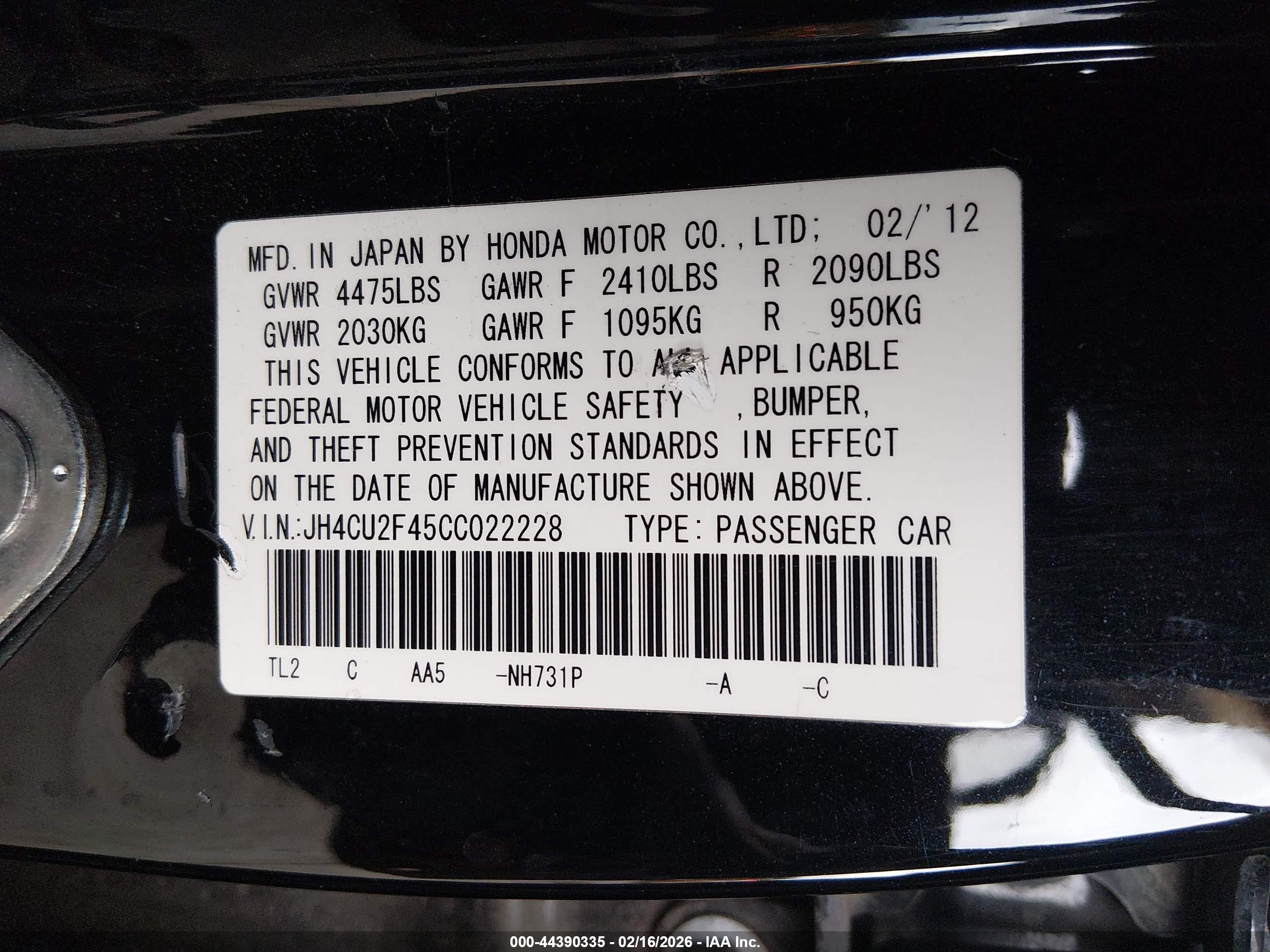 ACURA TSX image 9