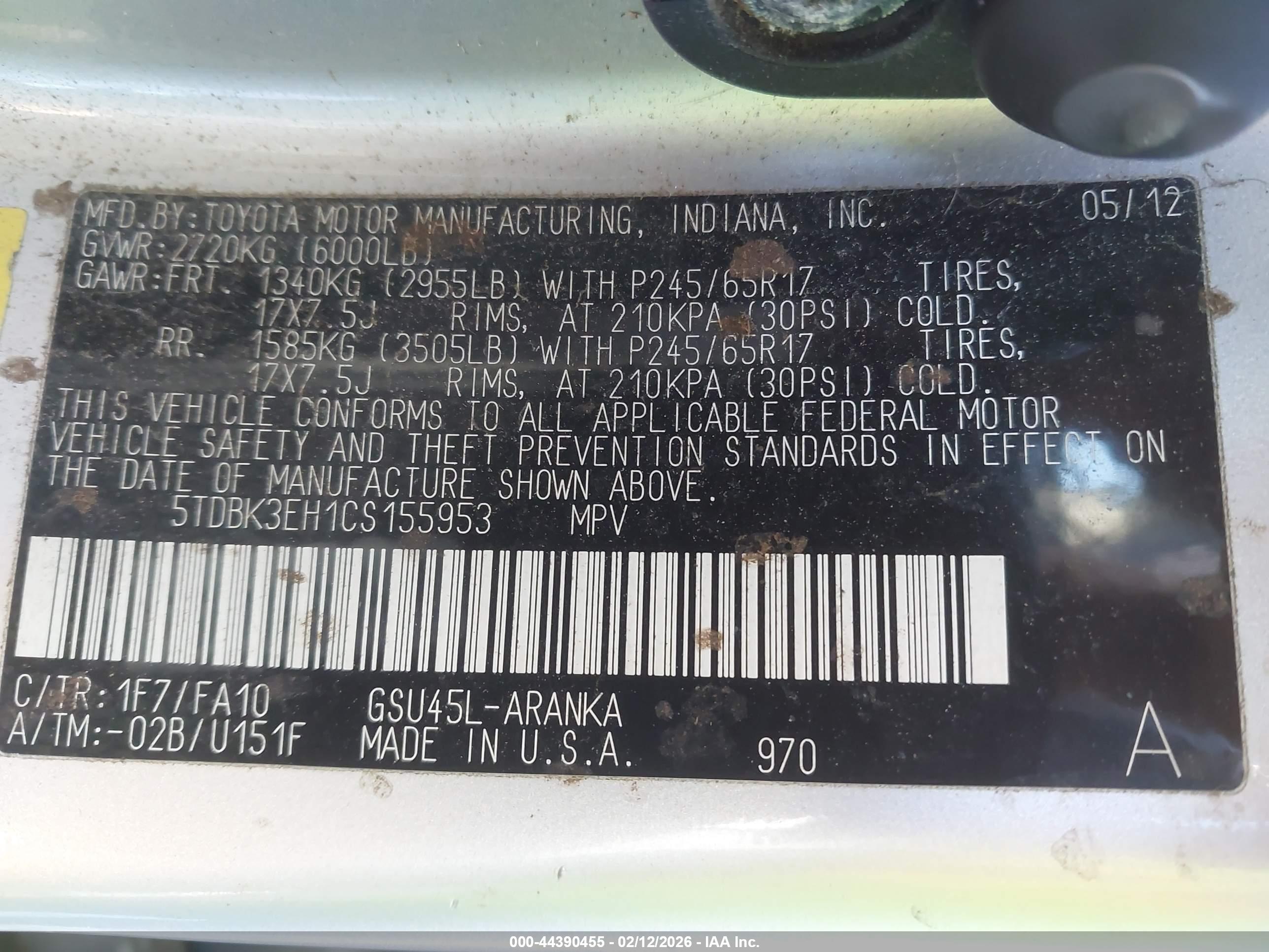 TOYOTA HIGHLANDER image 9