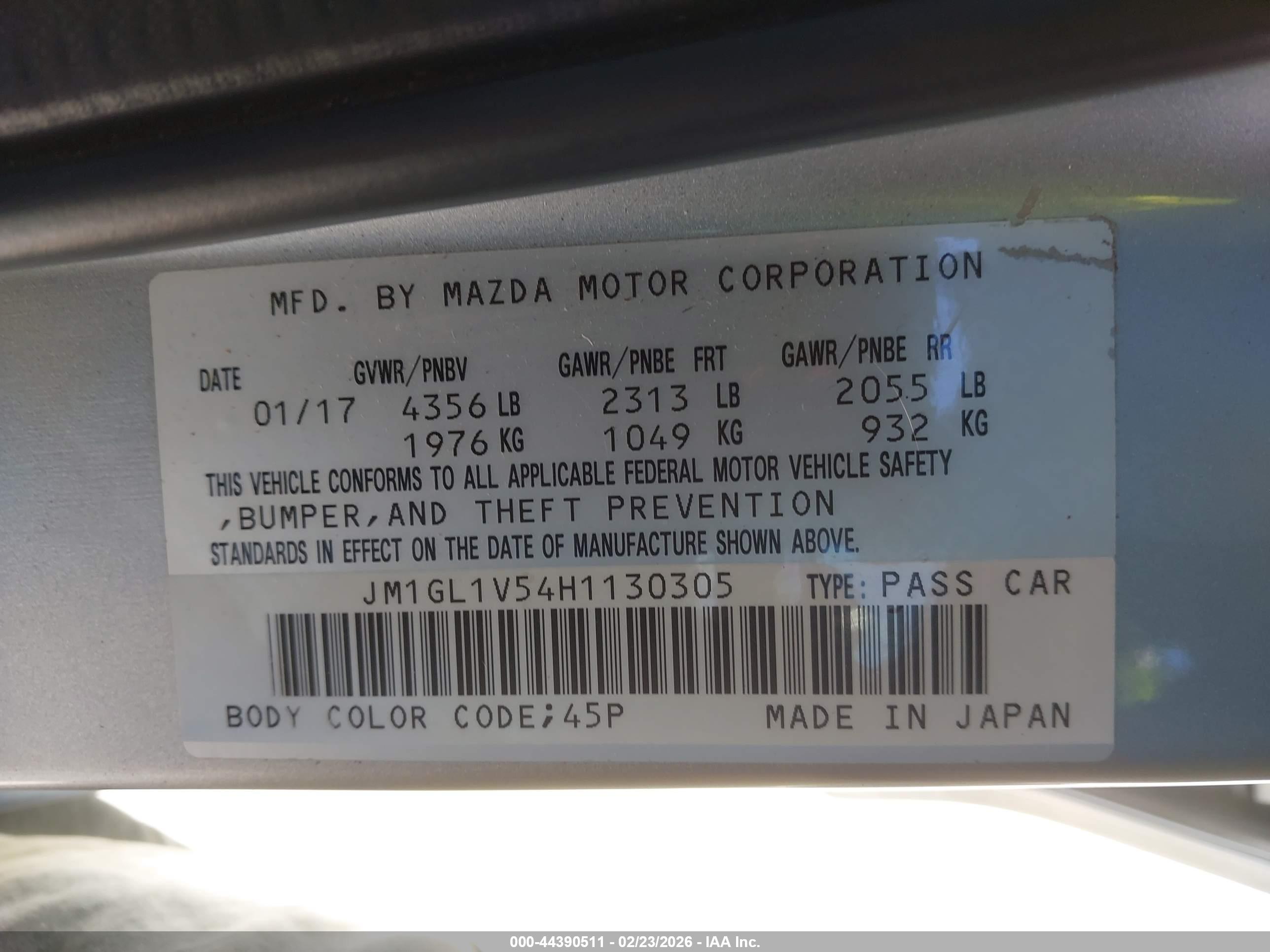 MAZDA MAZDA6 image 9