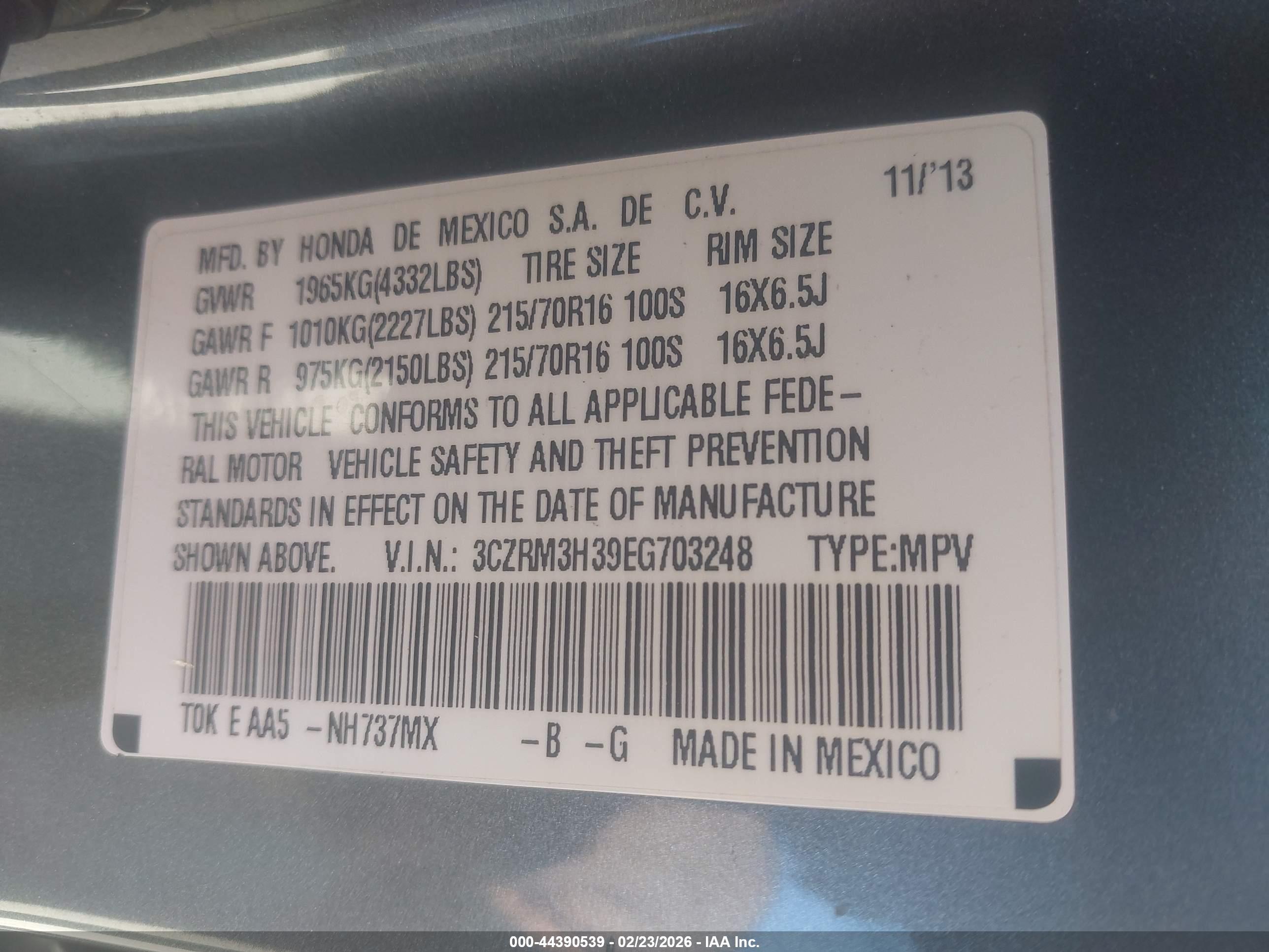 HONDA CR-V image 9