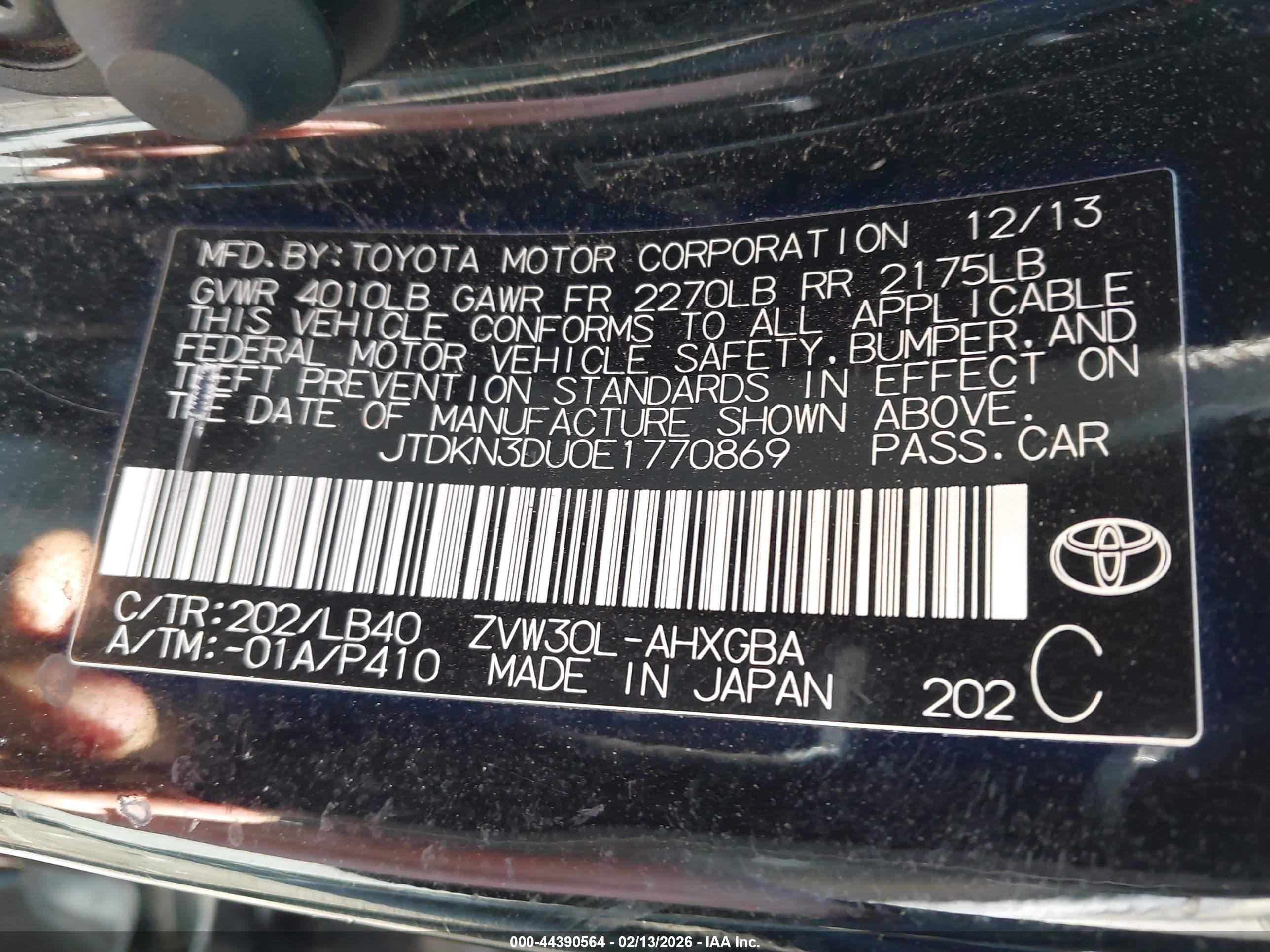 TOYOTA PRIUS image 9