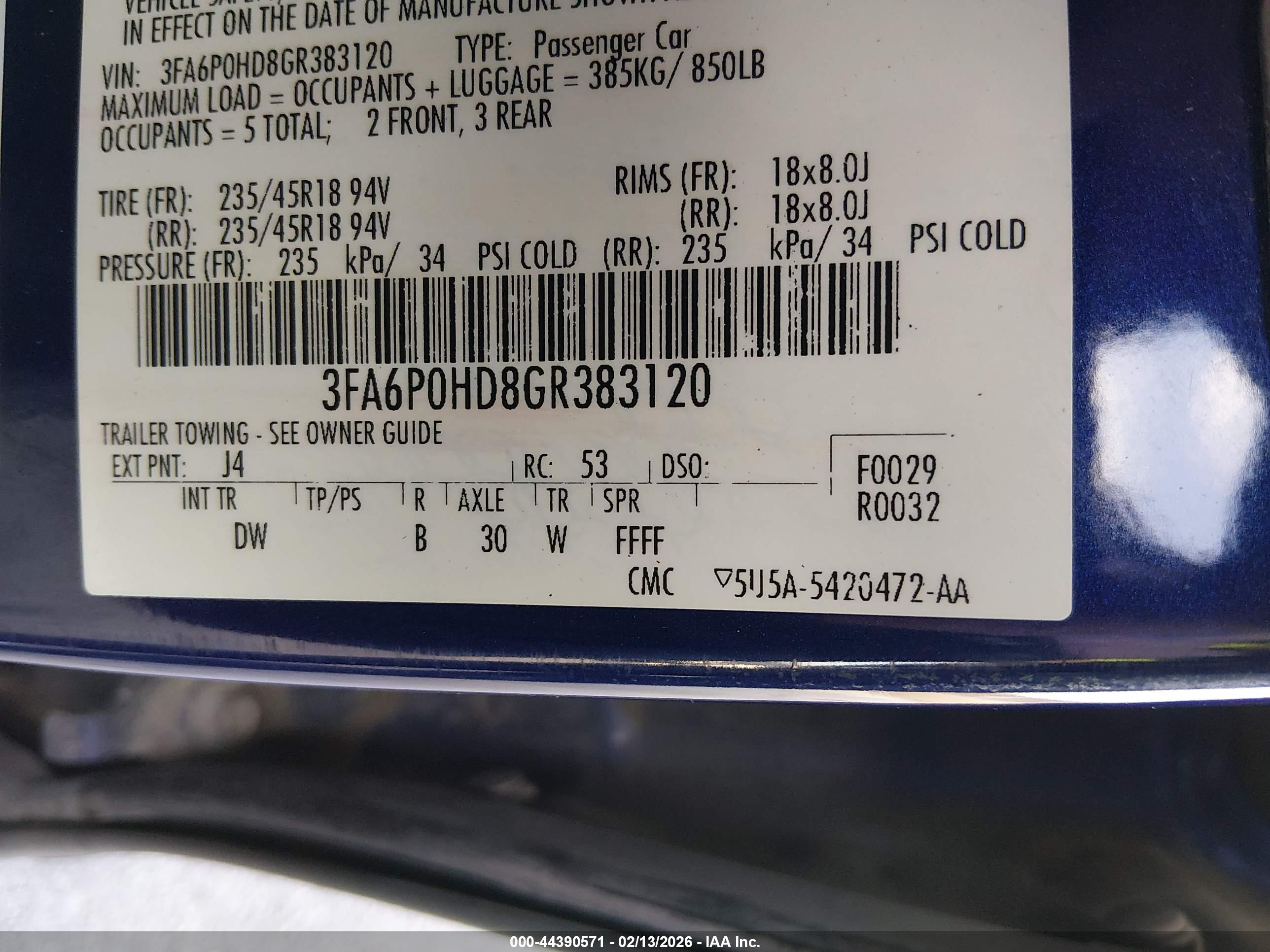 FORD FUSION image 9