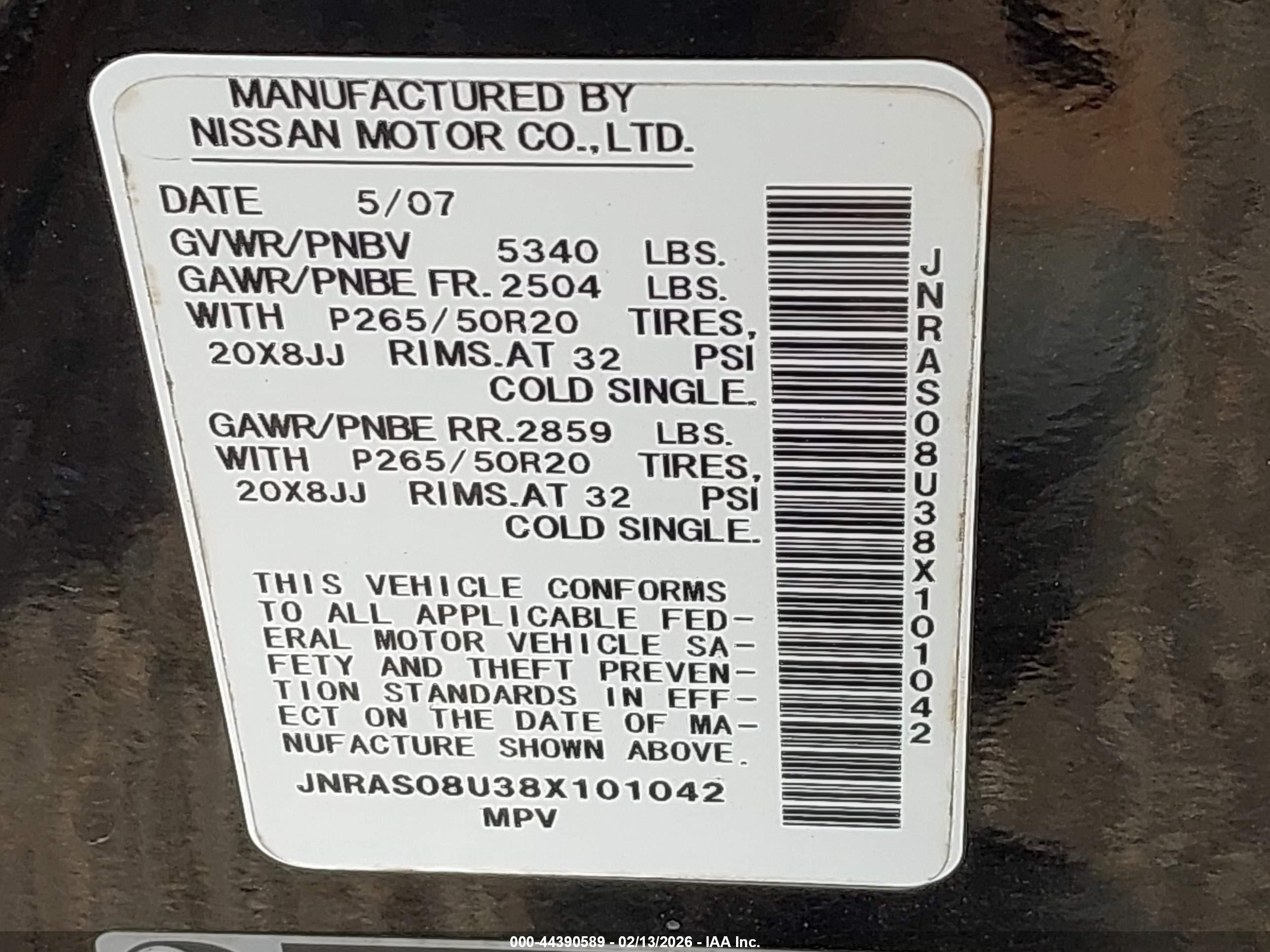 INFINITI FX35 image 9