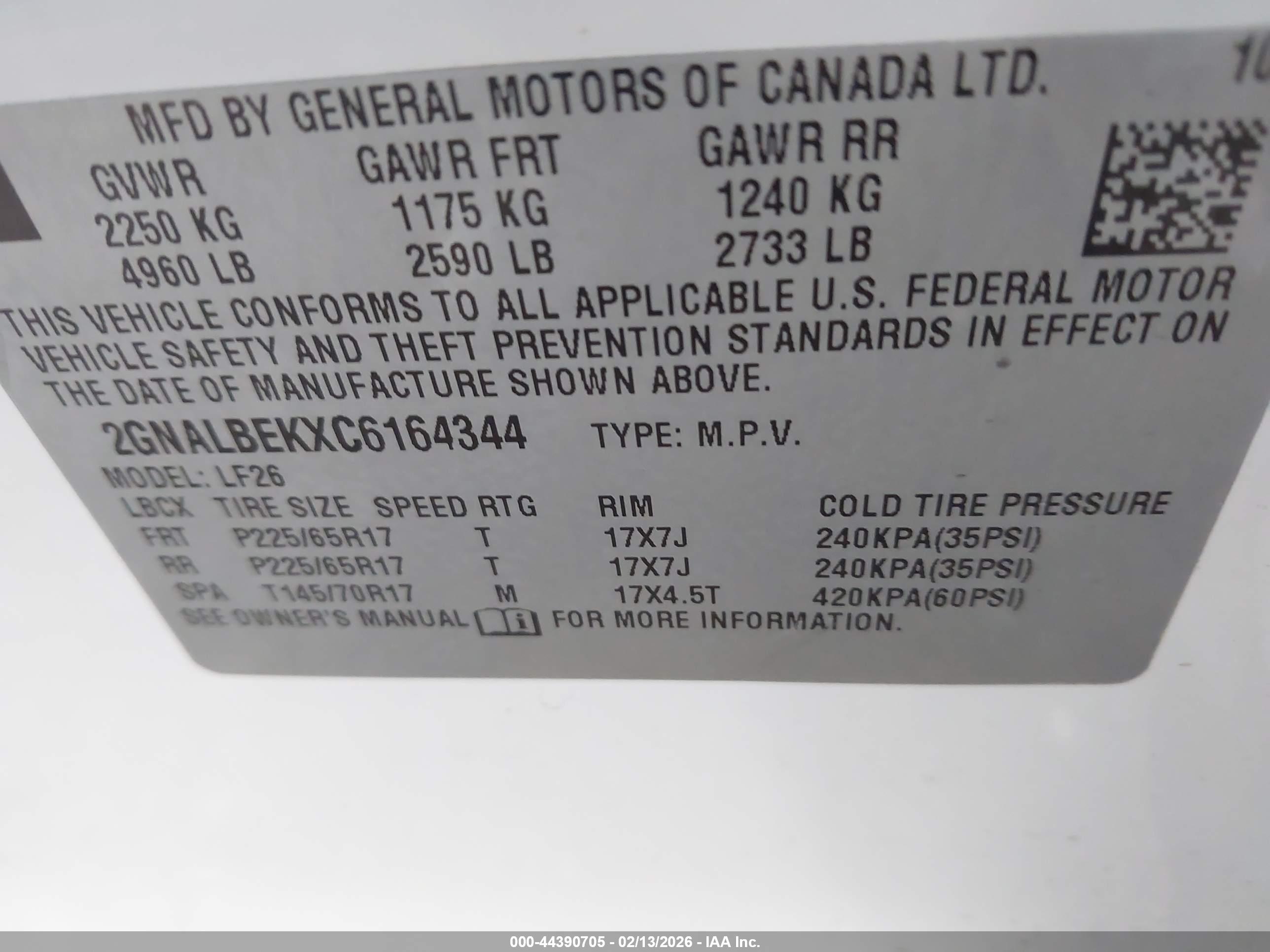 CHEVROLET EQUINOX image 9