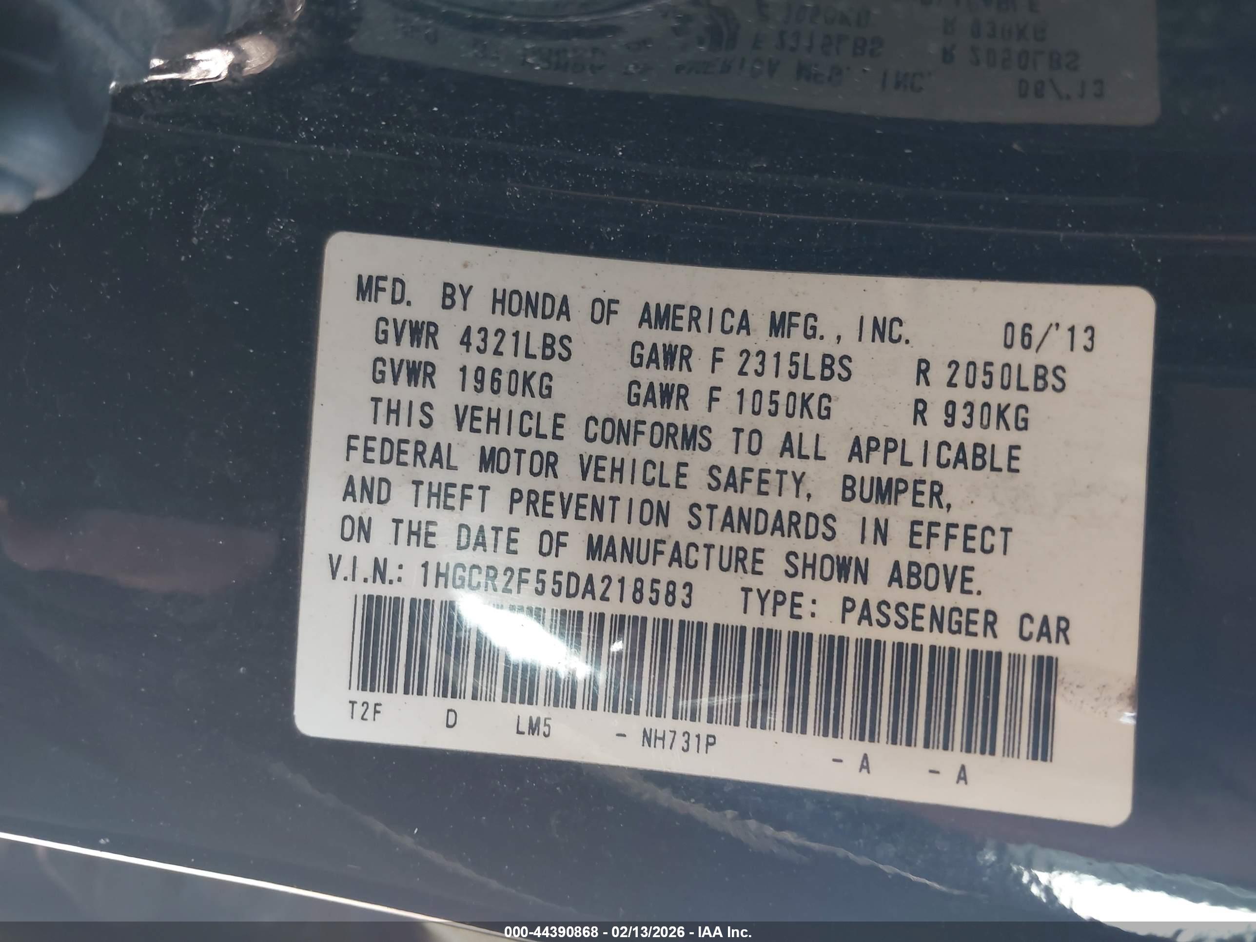 HONDA ACCORD image 9