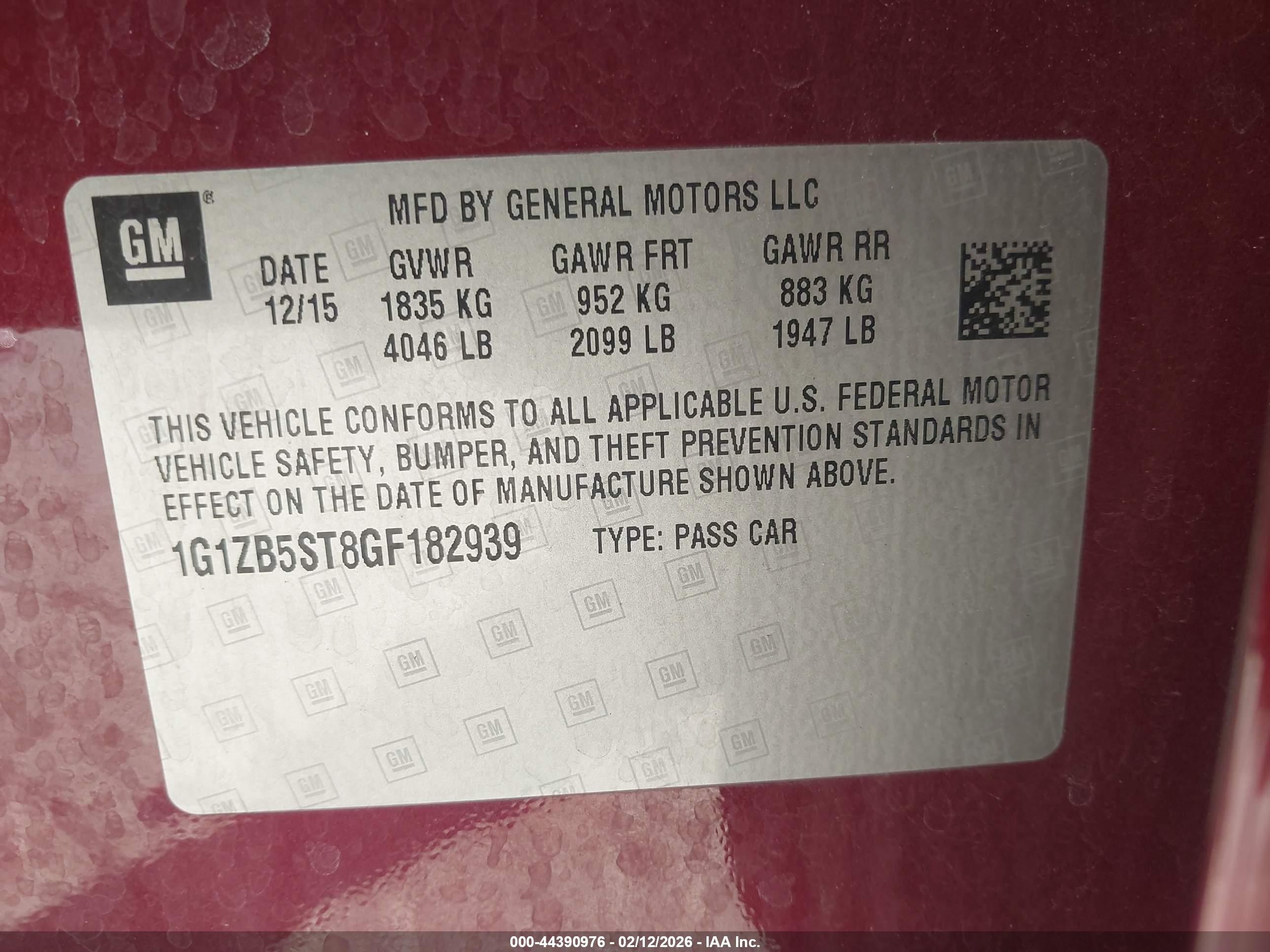CHEVROLET MALIBU image 9