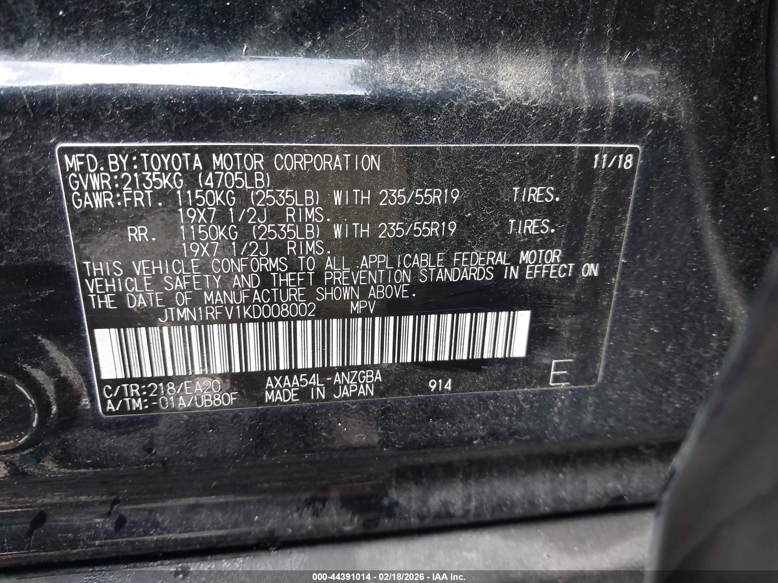 TOYOTA RAV4 image 9