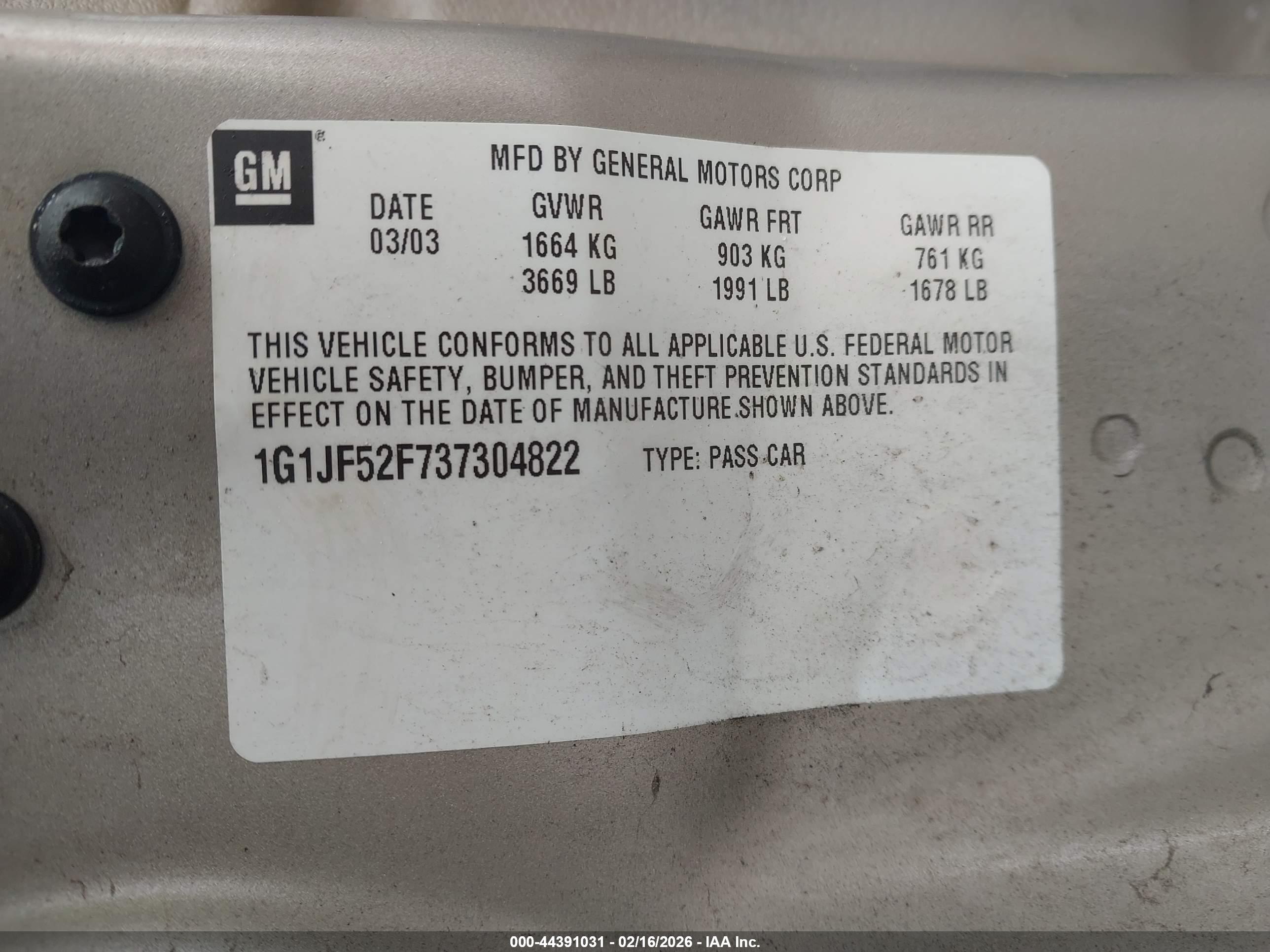 CHEVROLET CAVALIER image 9