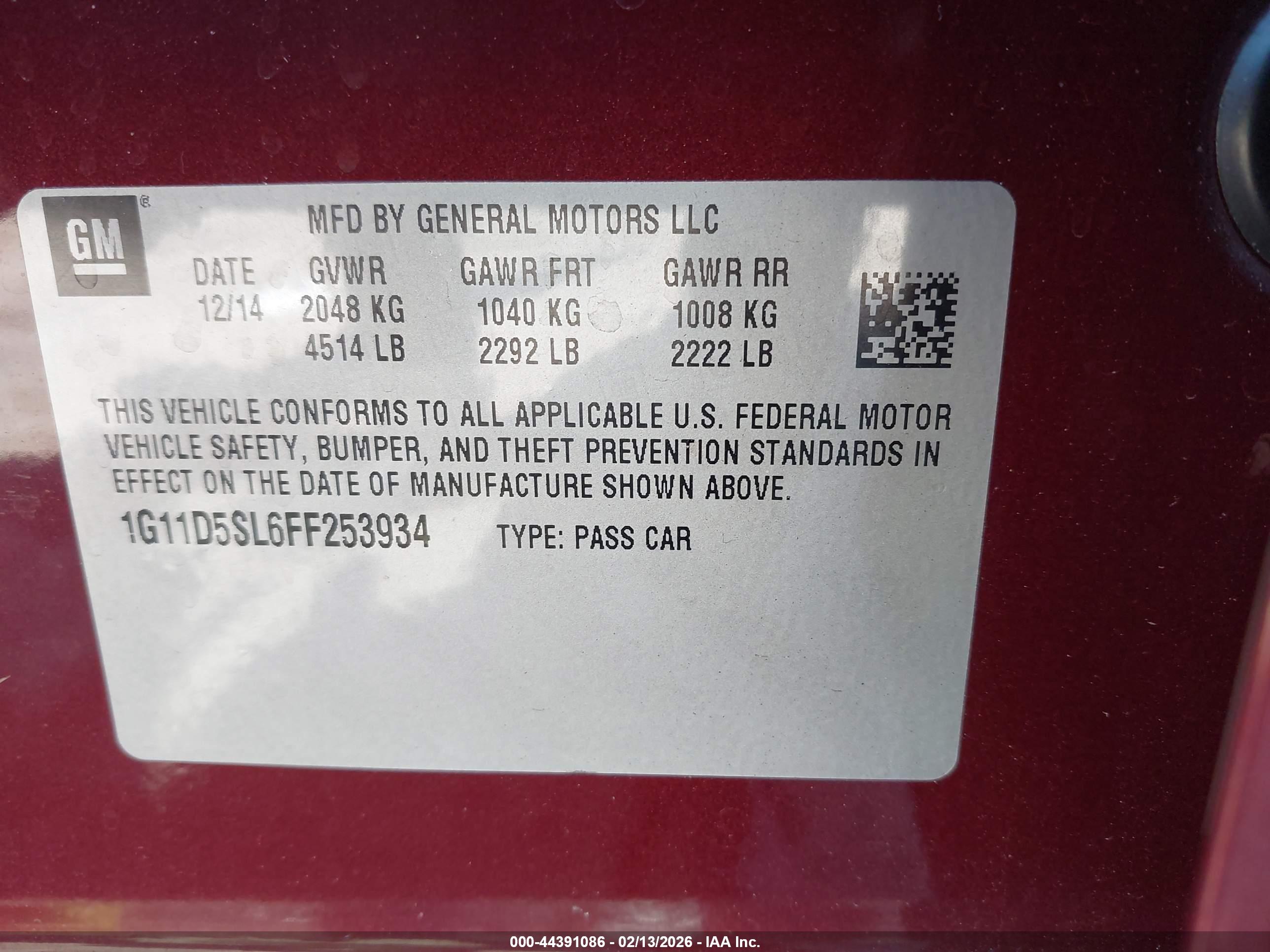 CHEVROLET MALIBU image 9