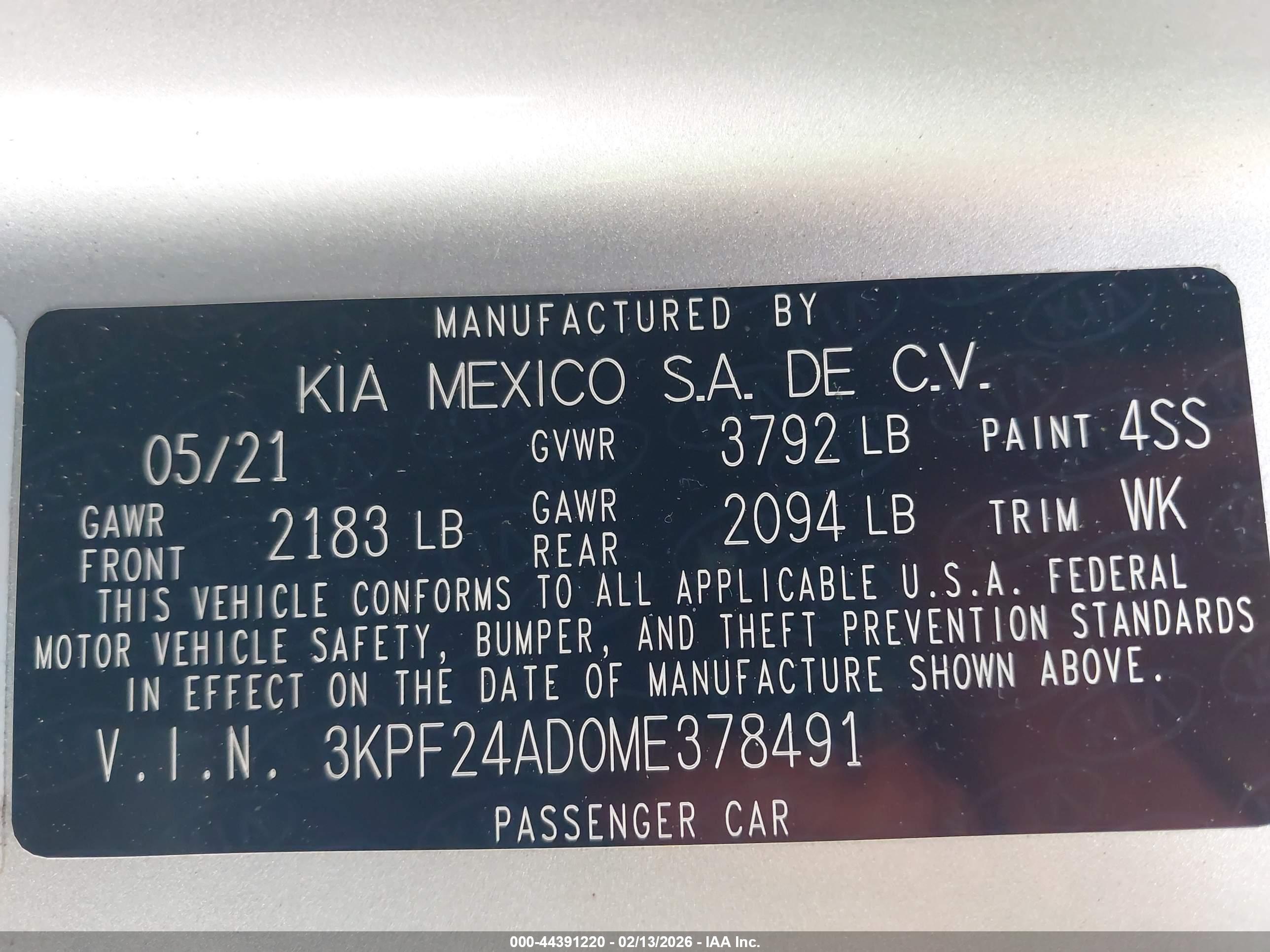 KIA FORTE image 9