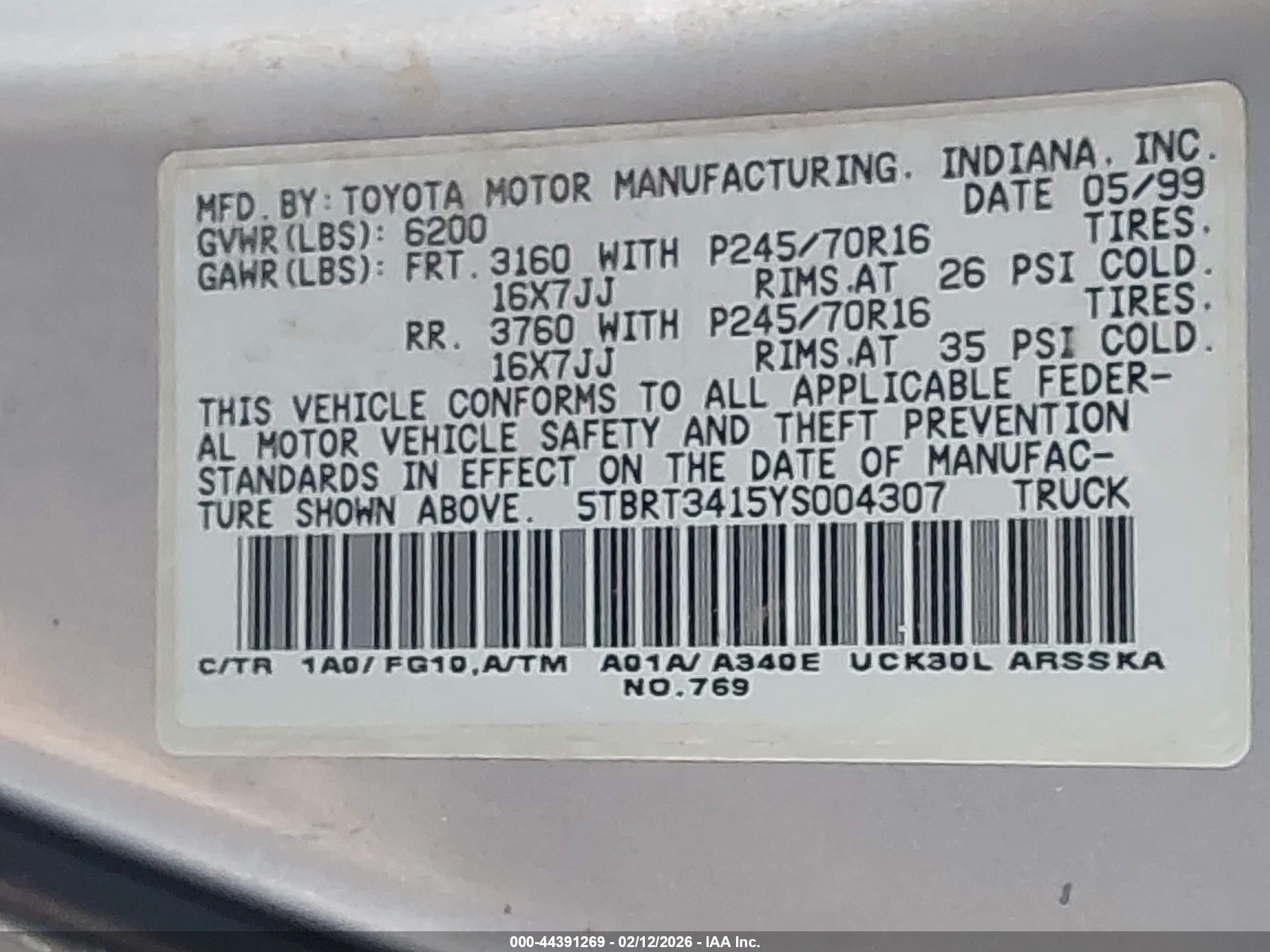 TOYOTA TUNDRA image 9