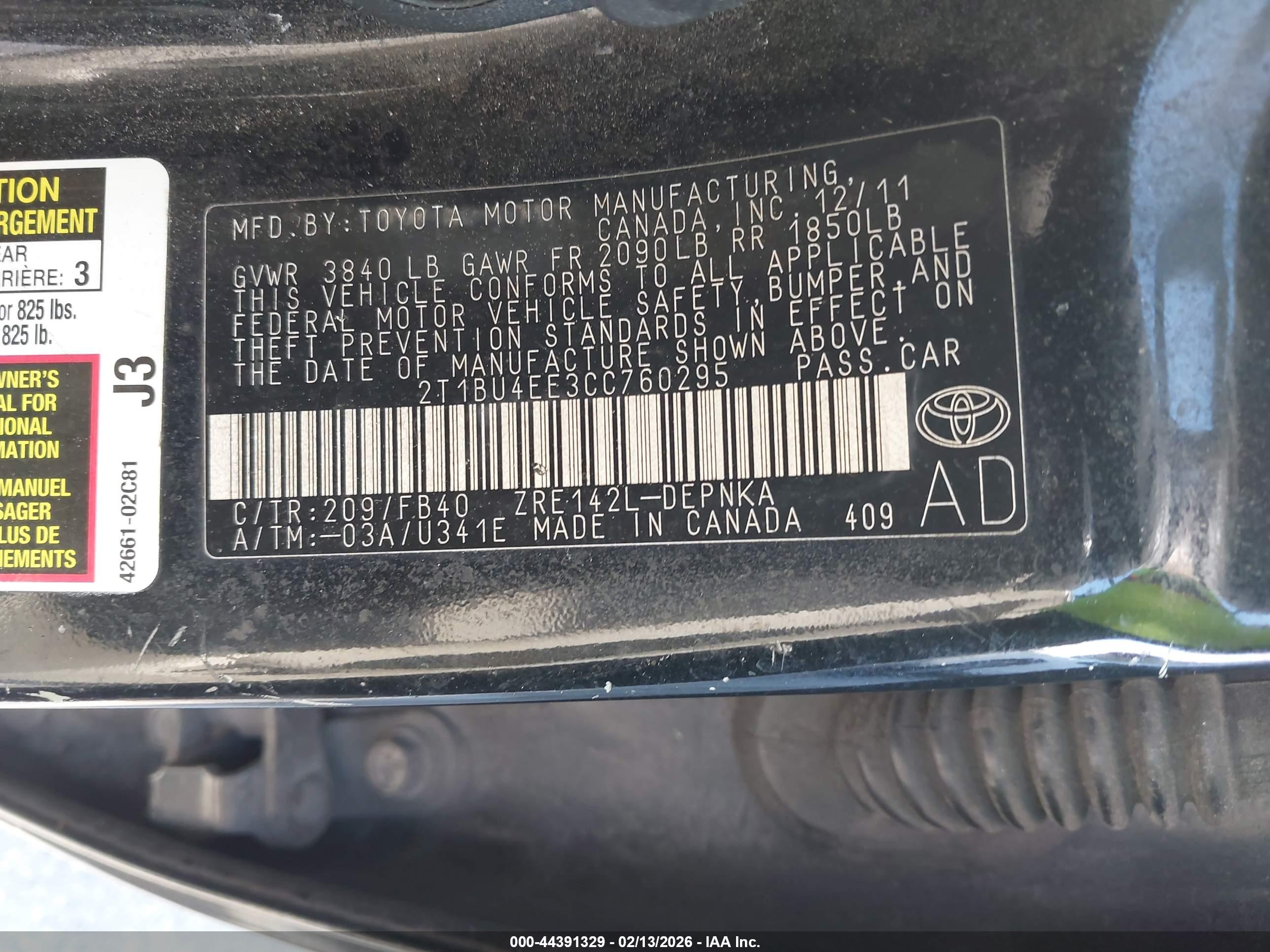 TOYOTA COROLLA image 9