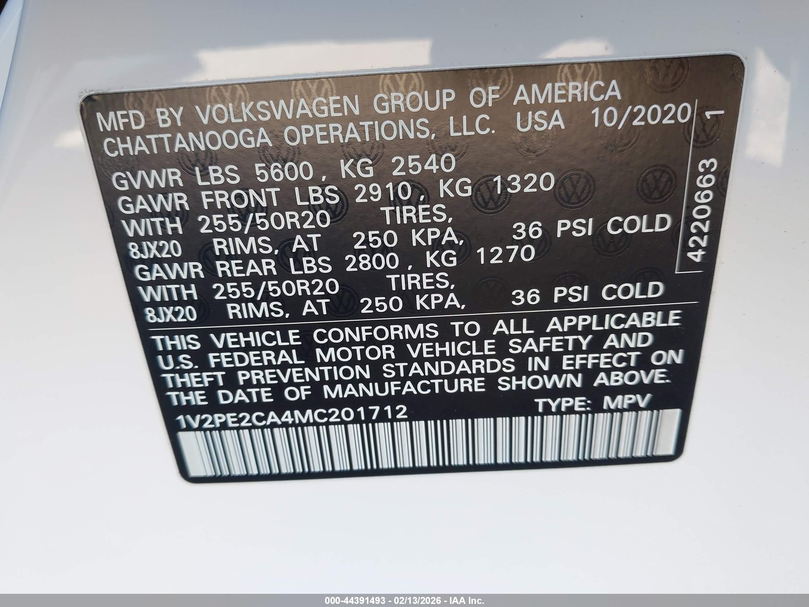 VOLKSWAGEN ATLAS image 9
