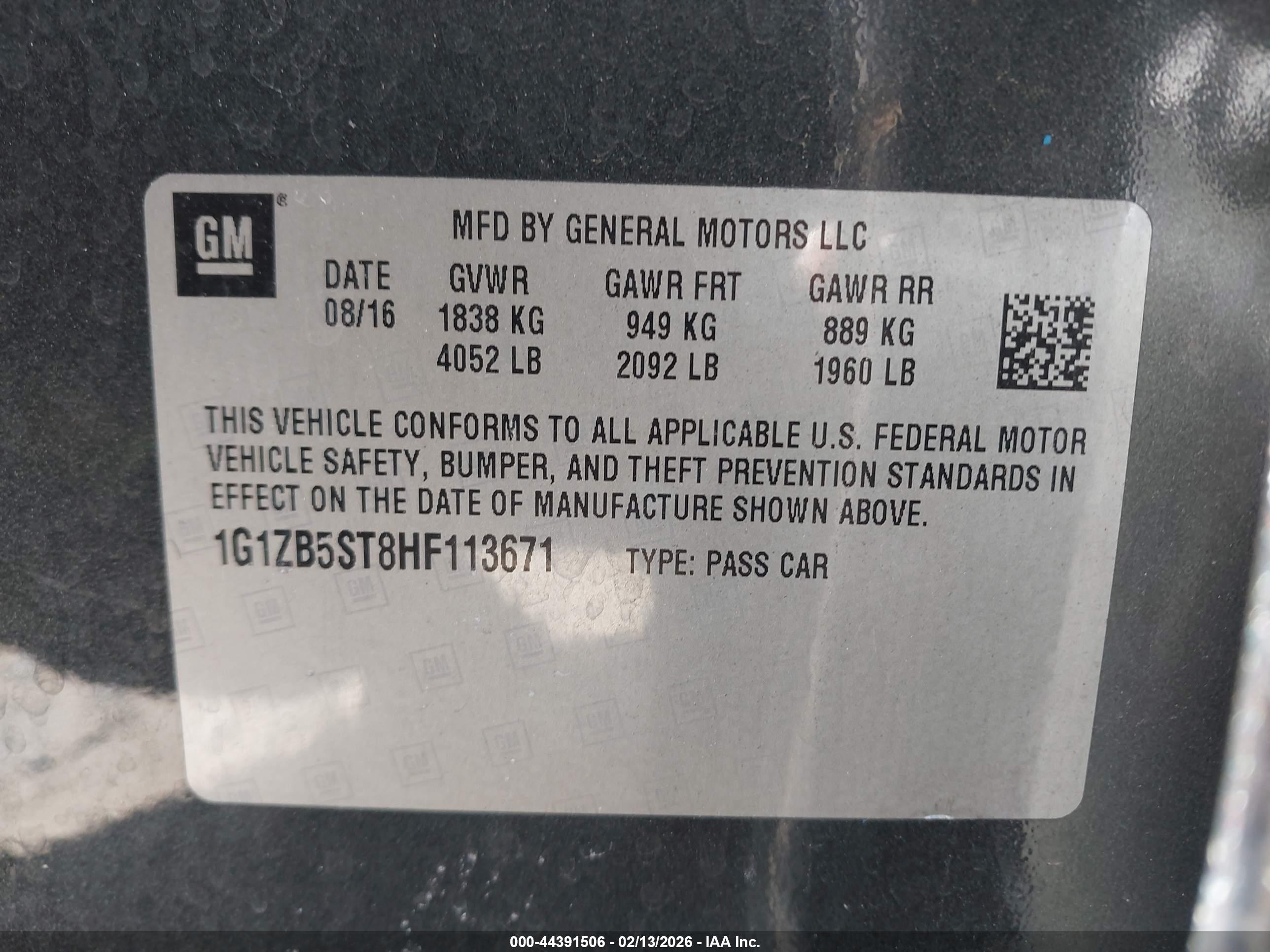 CHEVROLET MALIBU image 9