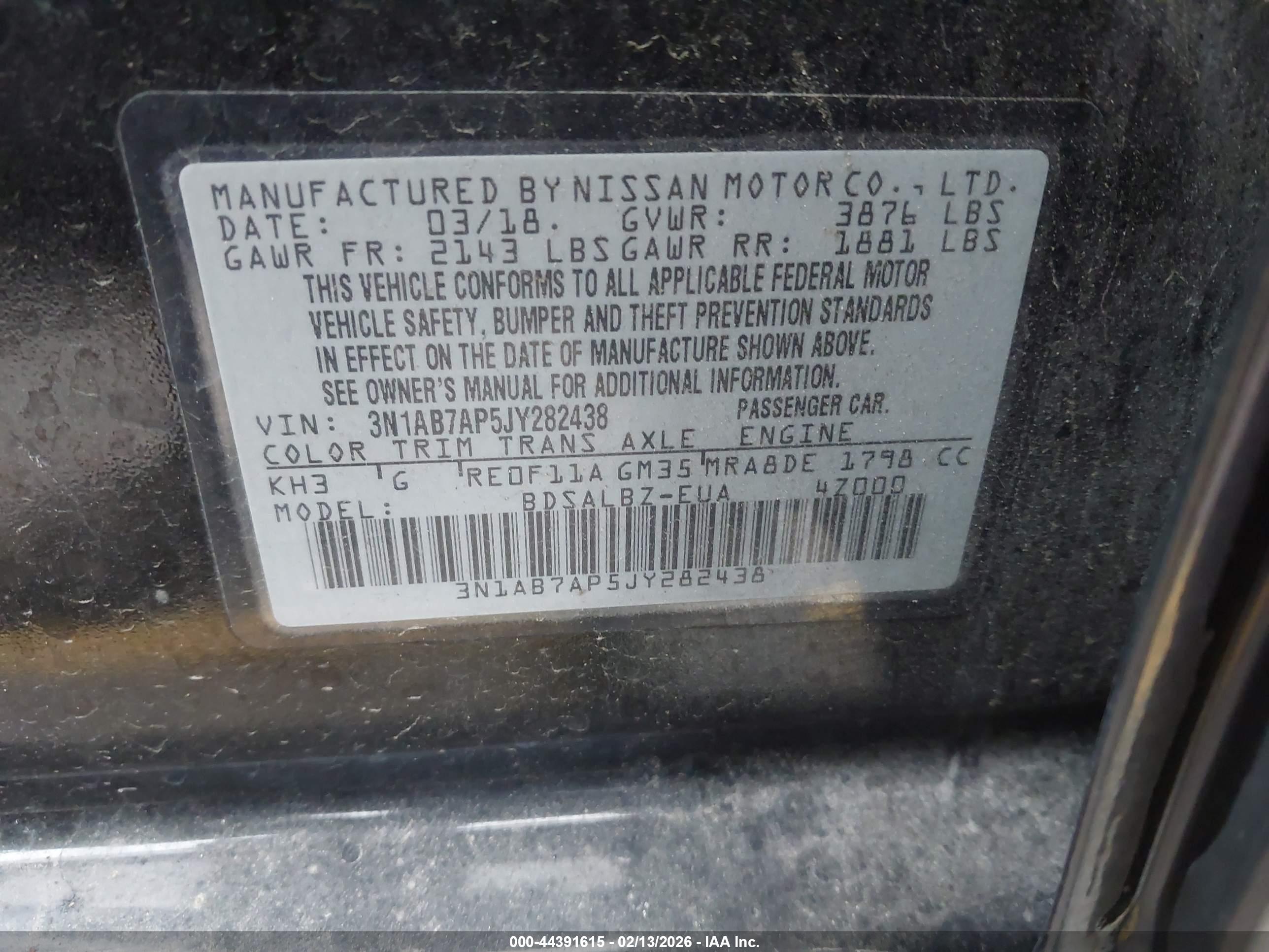 NISSAN SENTRA image 9