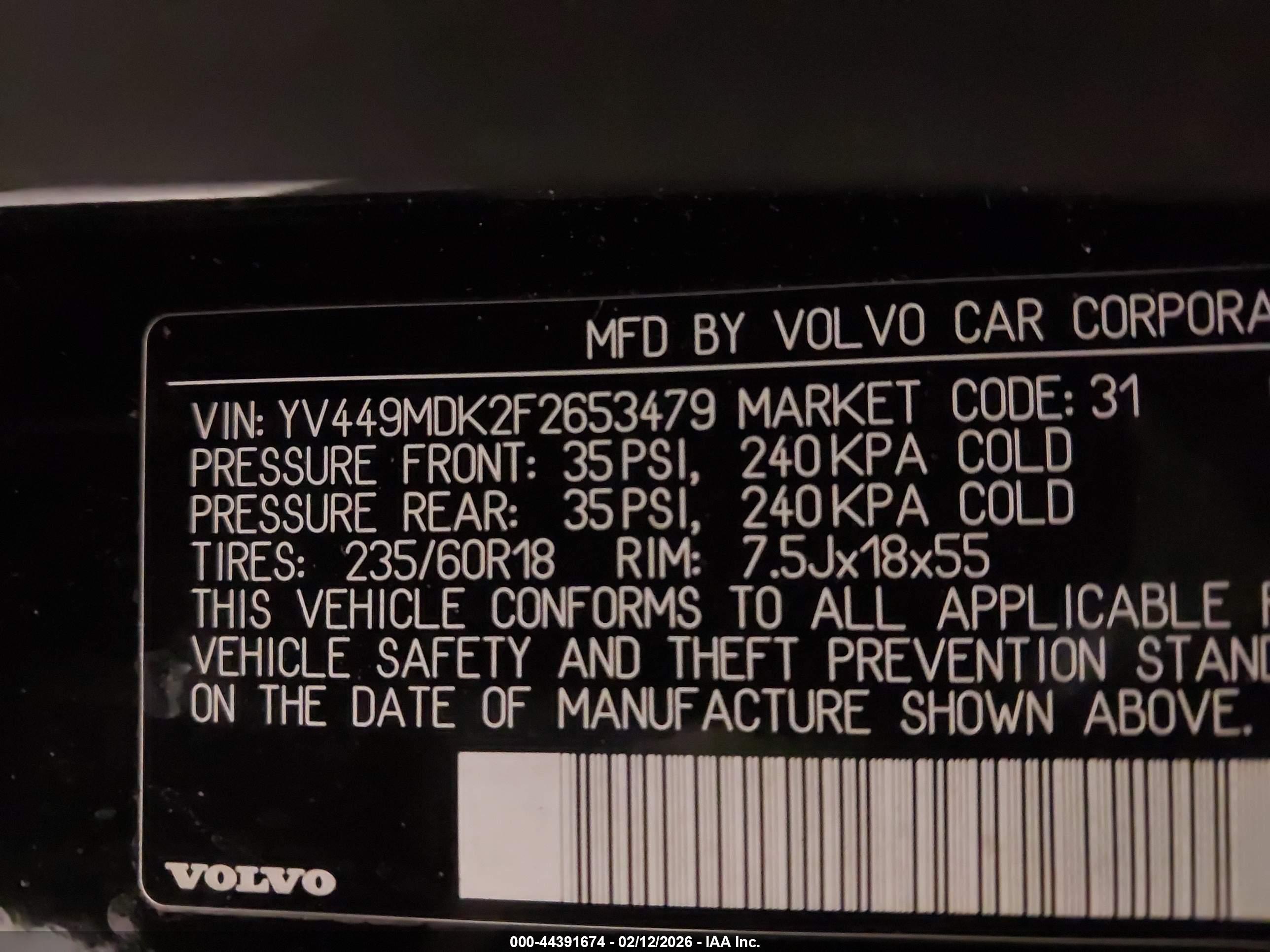 VOLVO XC60 image 9