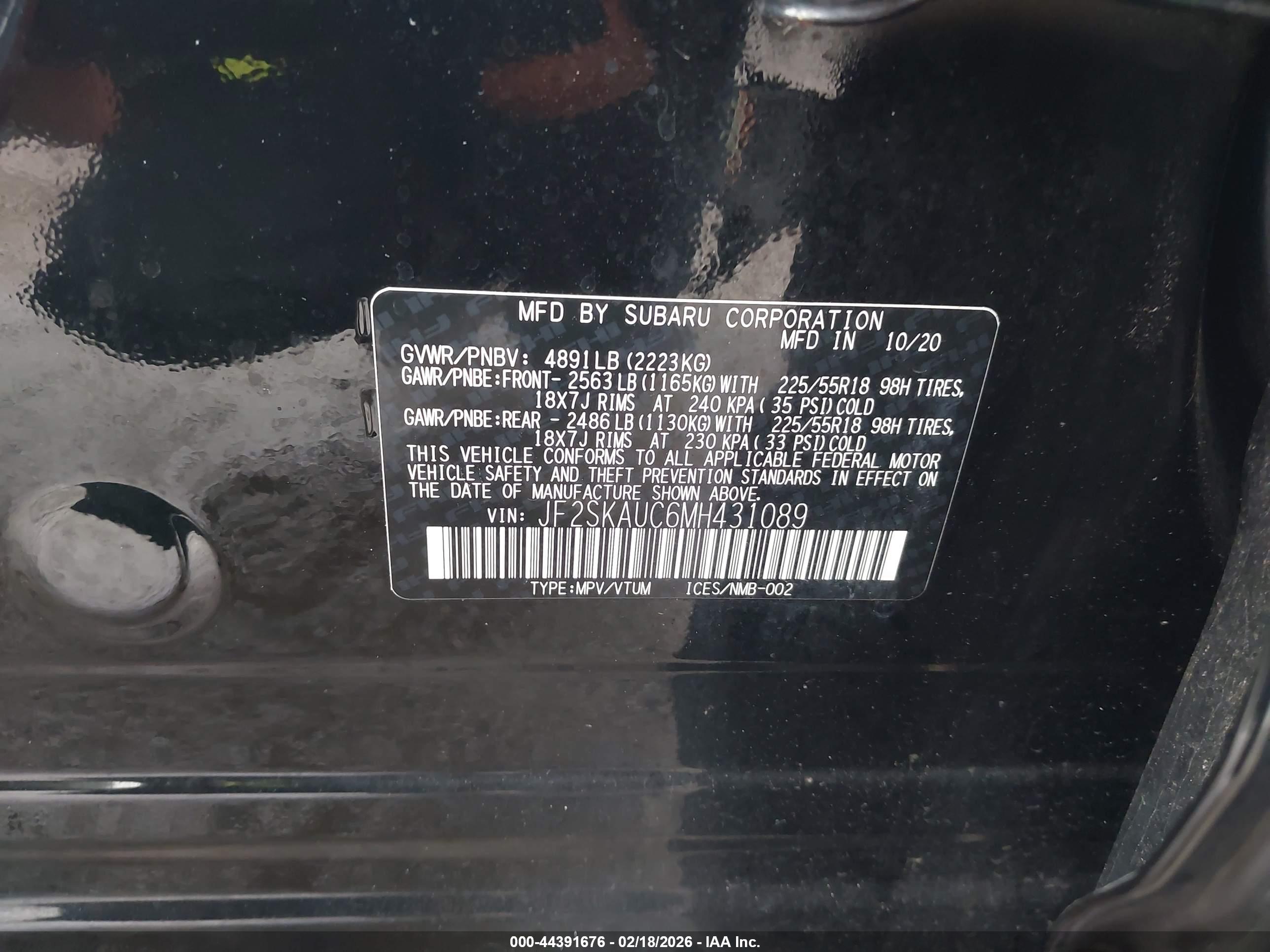 SUBARU FORESTER image 9