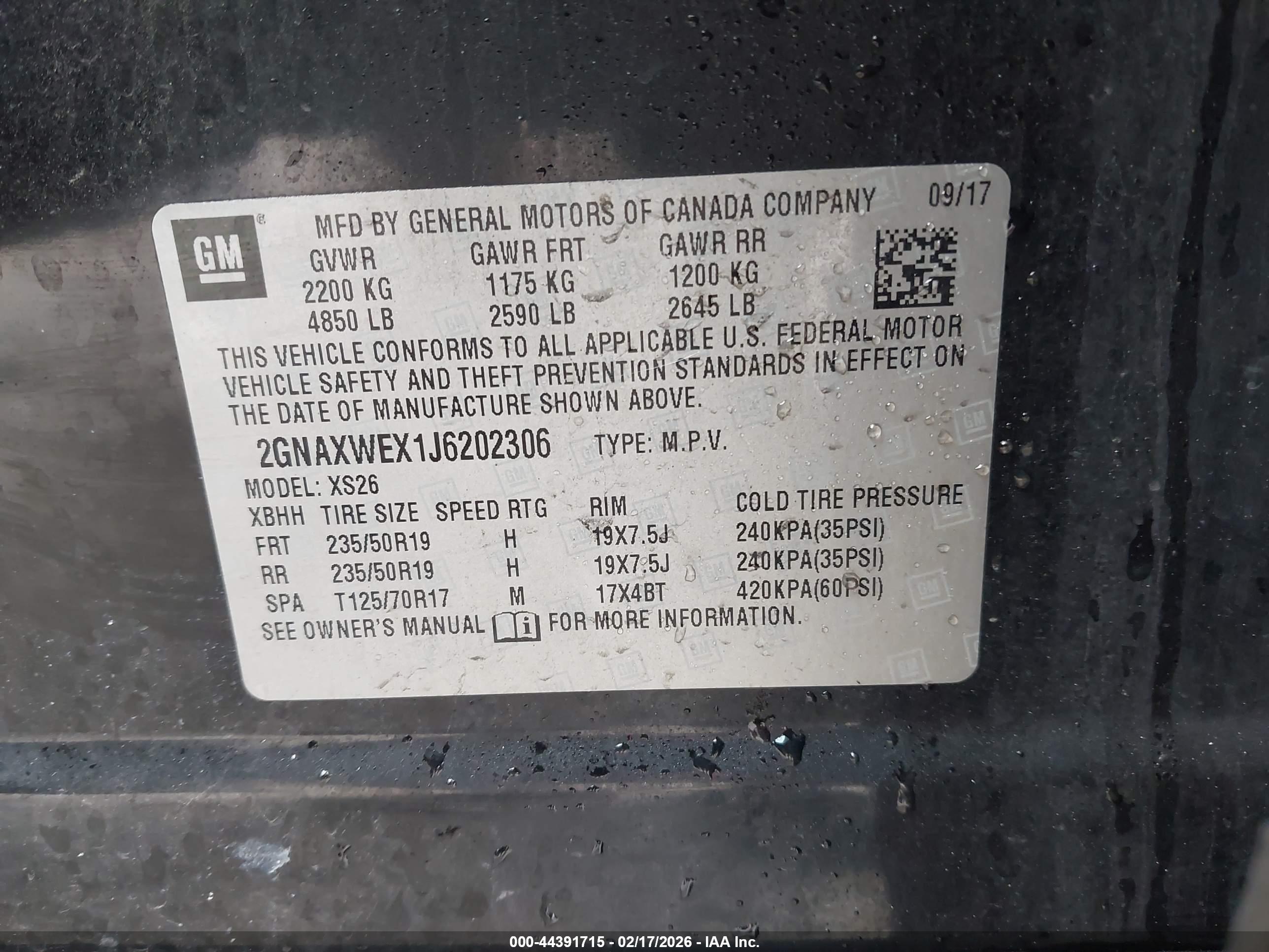 CHEVROLET EQUINOX image 9