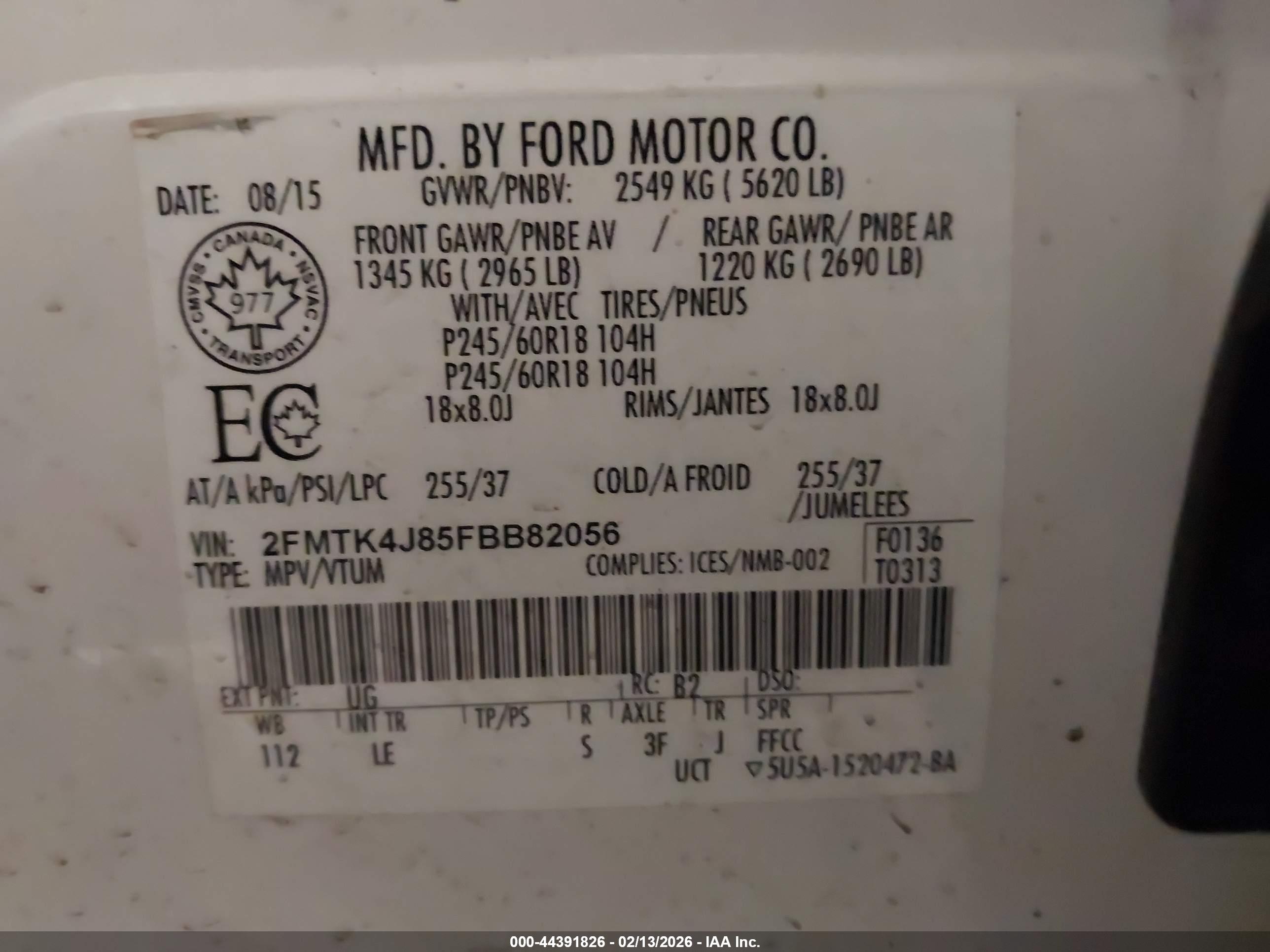 FORD EDGE image 9