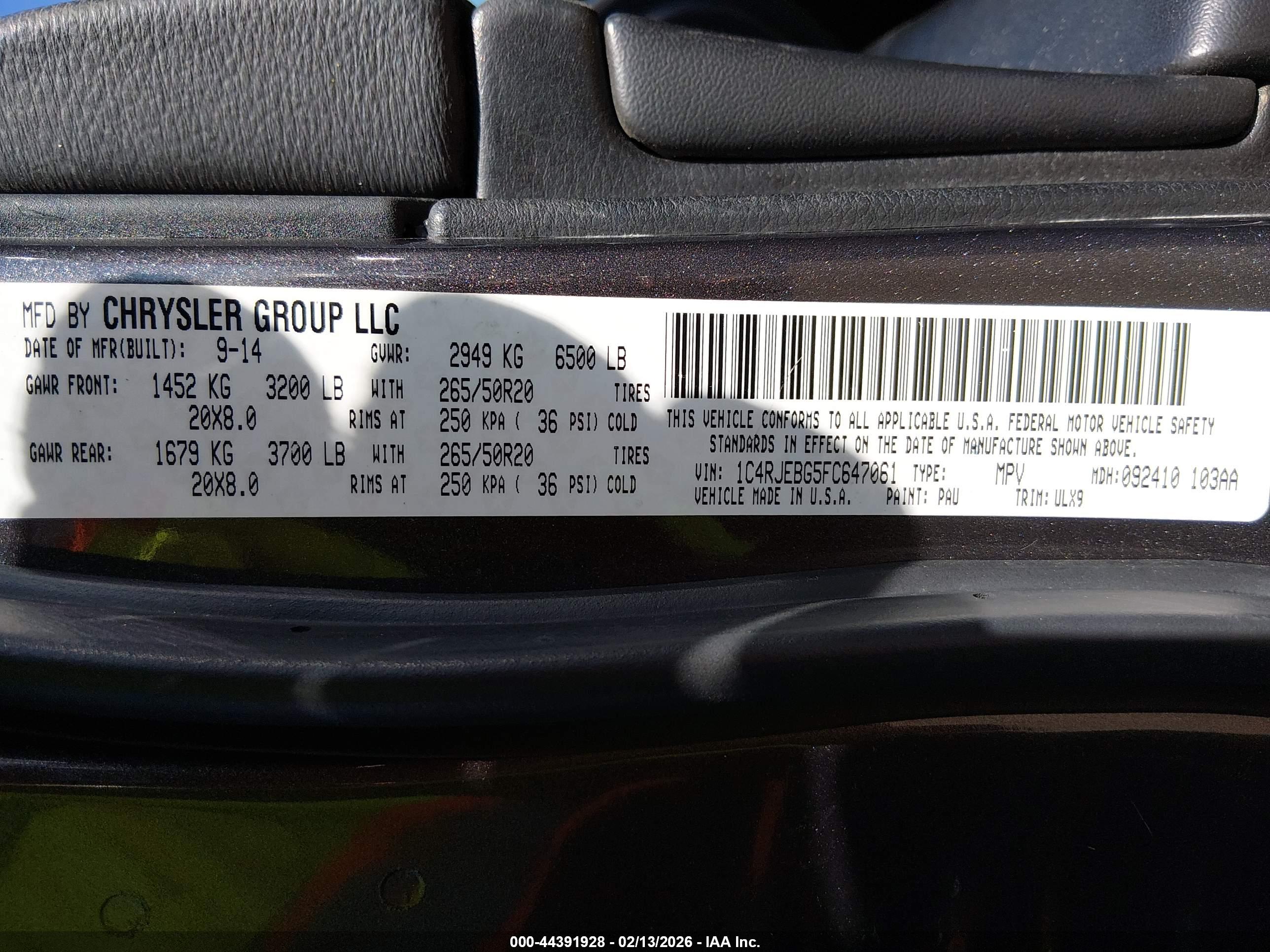JEEP GRAND image 9