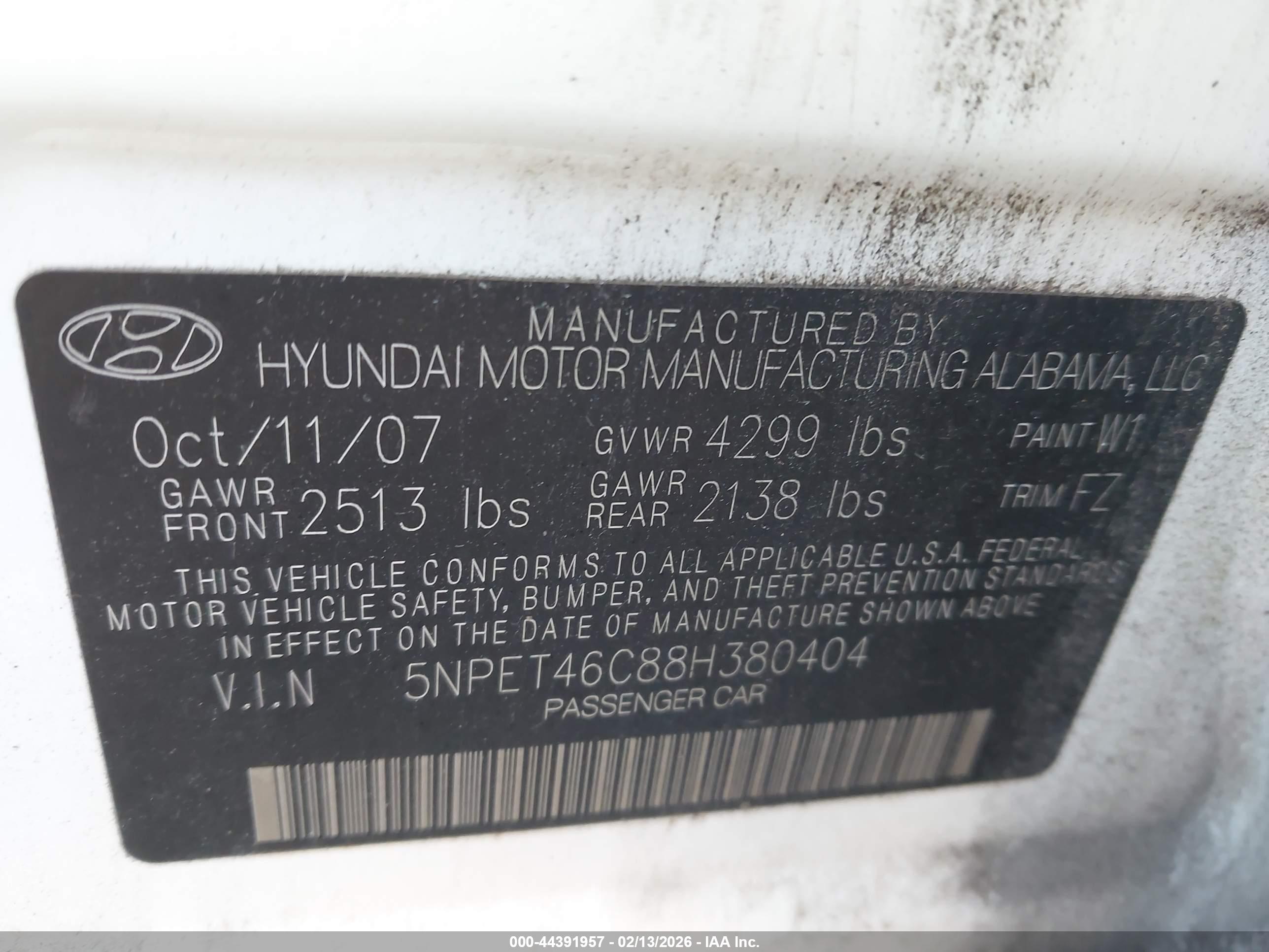 HYUNDAI SONATA image 9