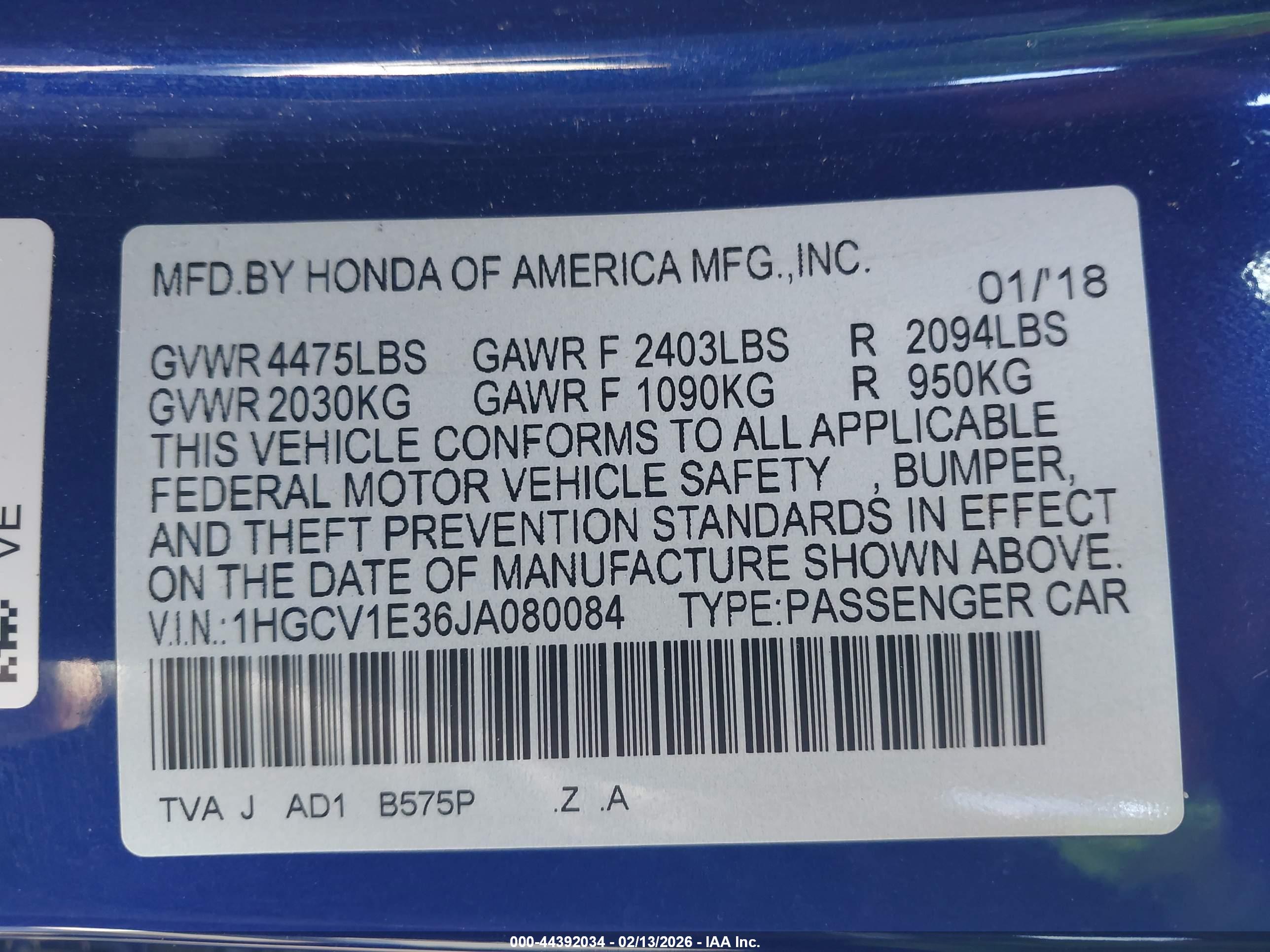HONDA ACCORD image 9
