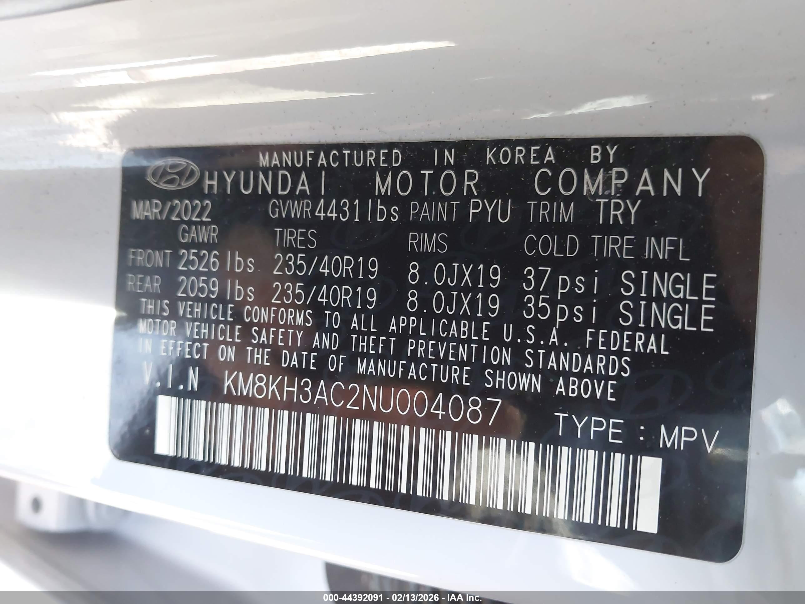 HYUNDAI KONA image 9