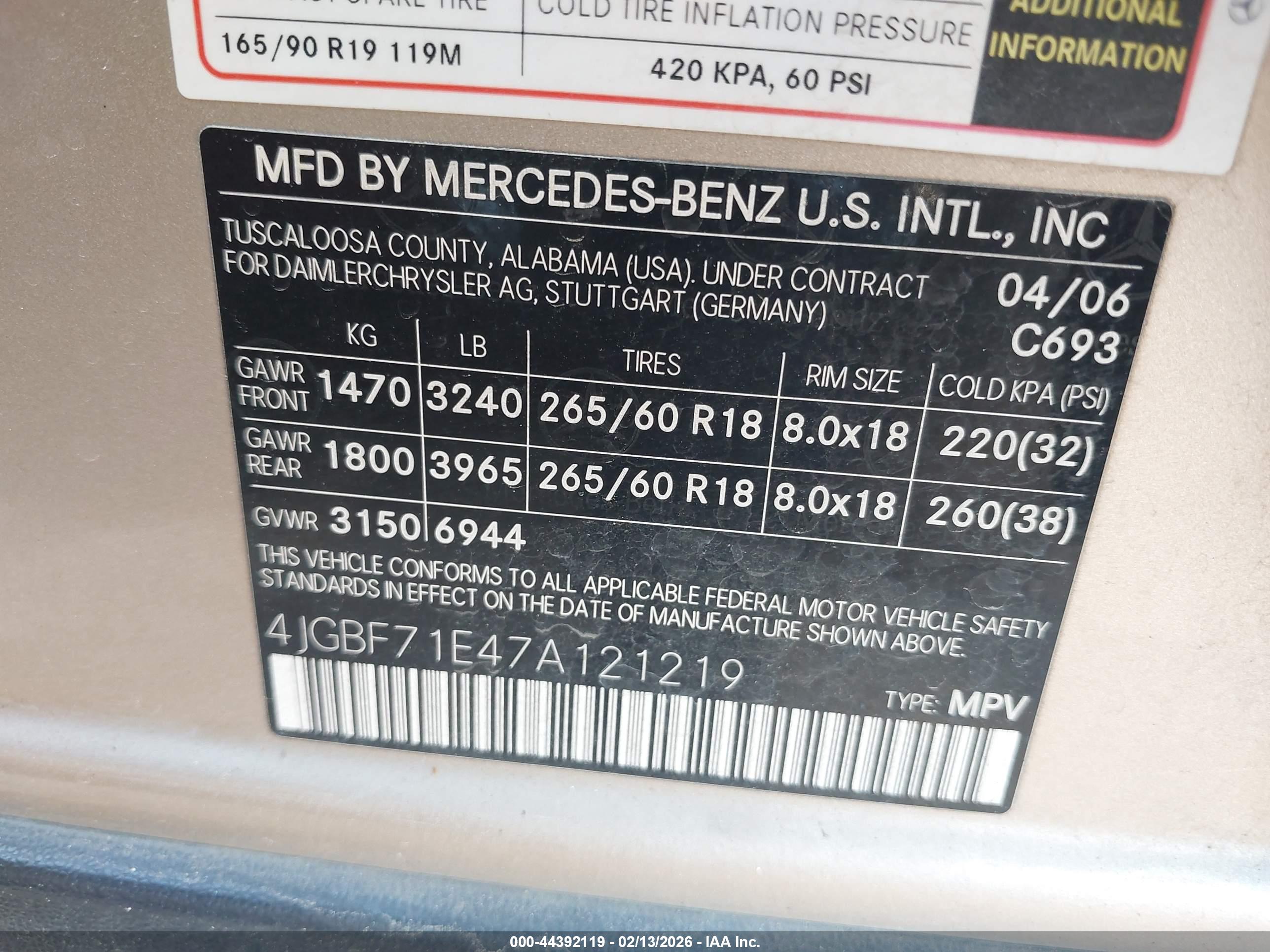 MERCEDES-BENZ GL image 9