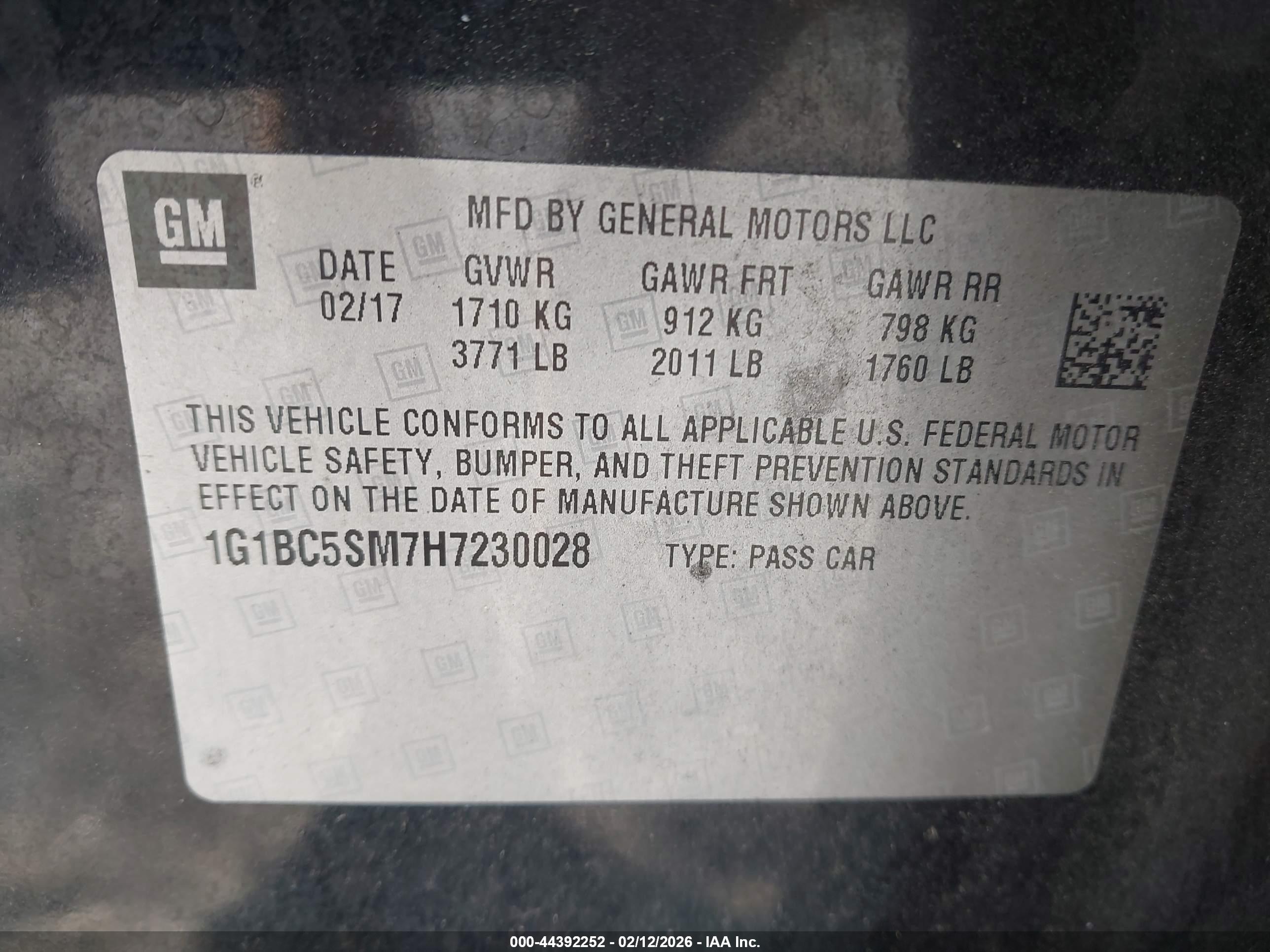 CHEVROLET CRUZE image 9
