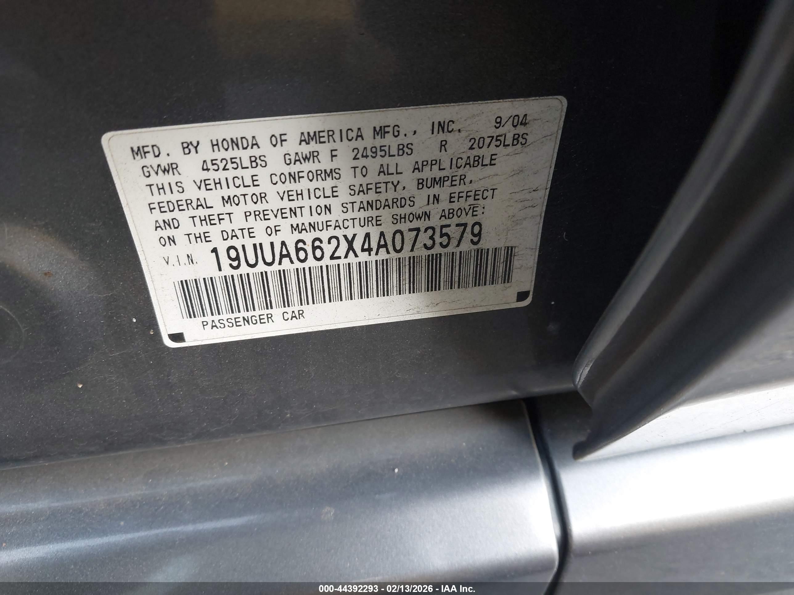 ACURA TL image 9