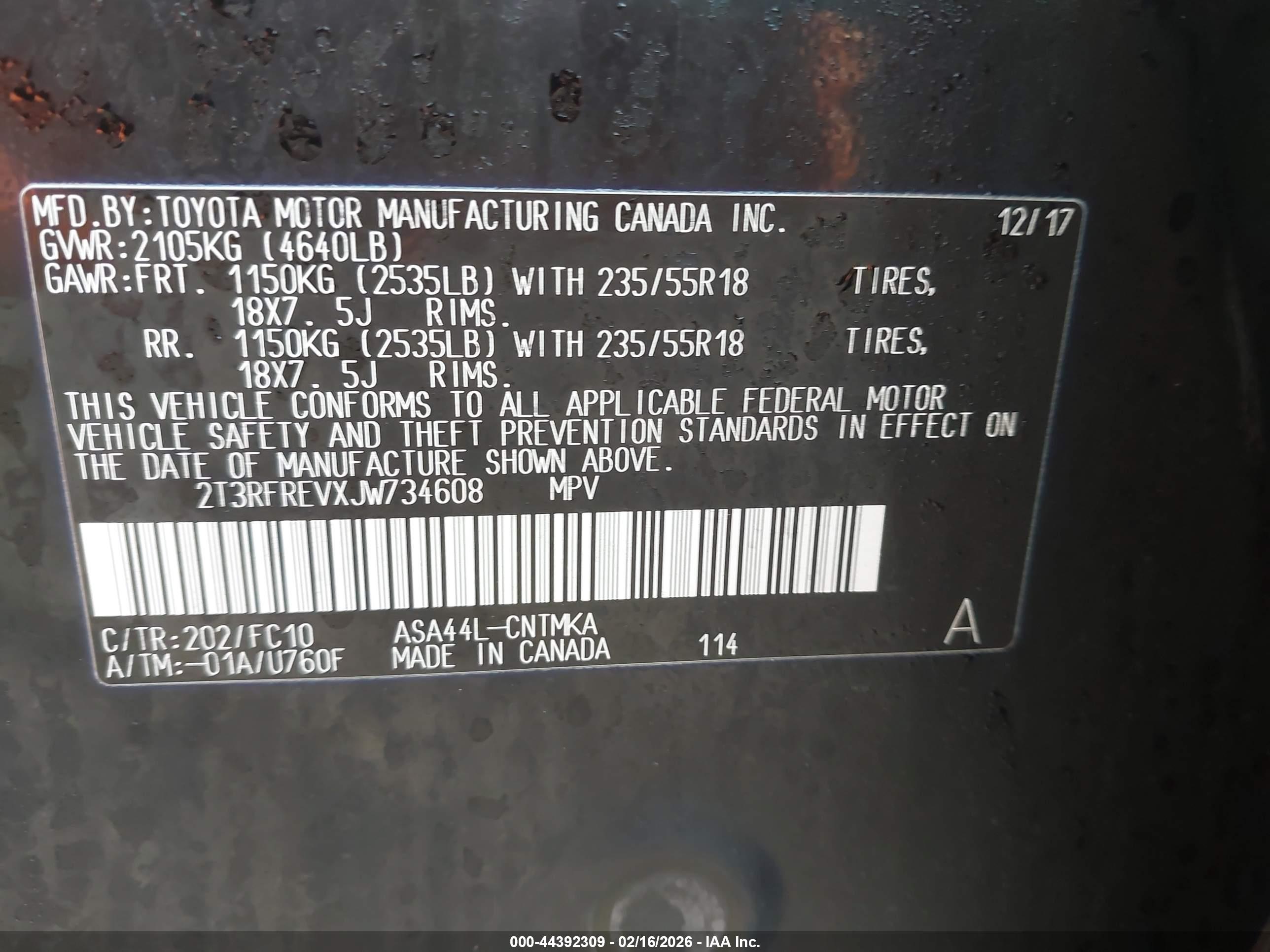 TOYOTA RAV4 image 9