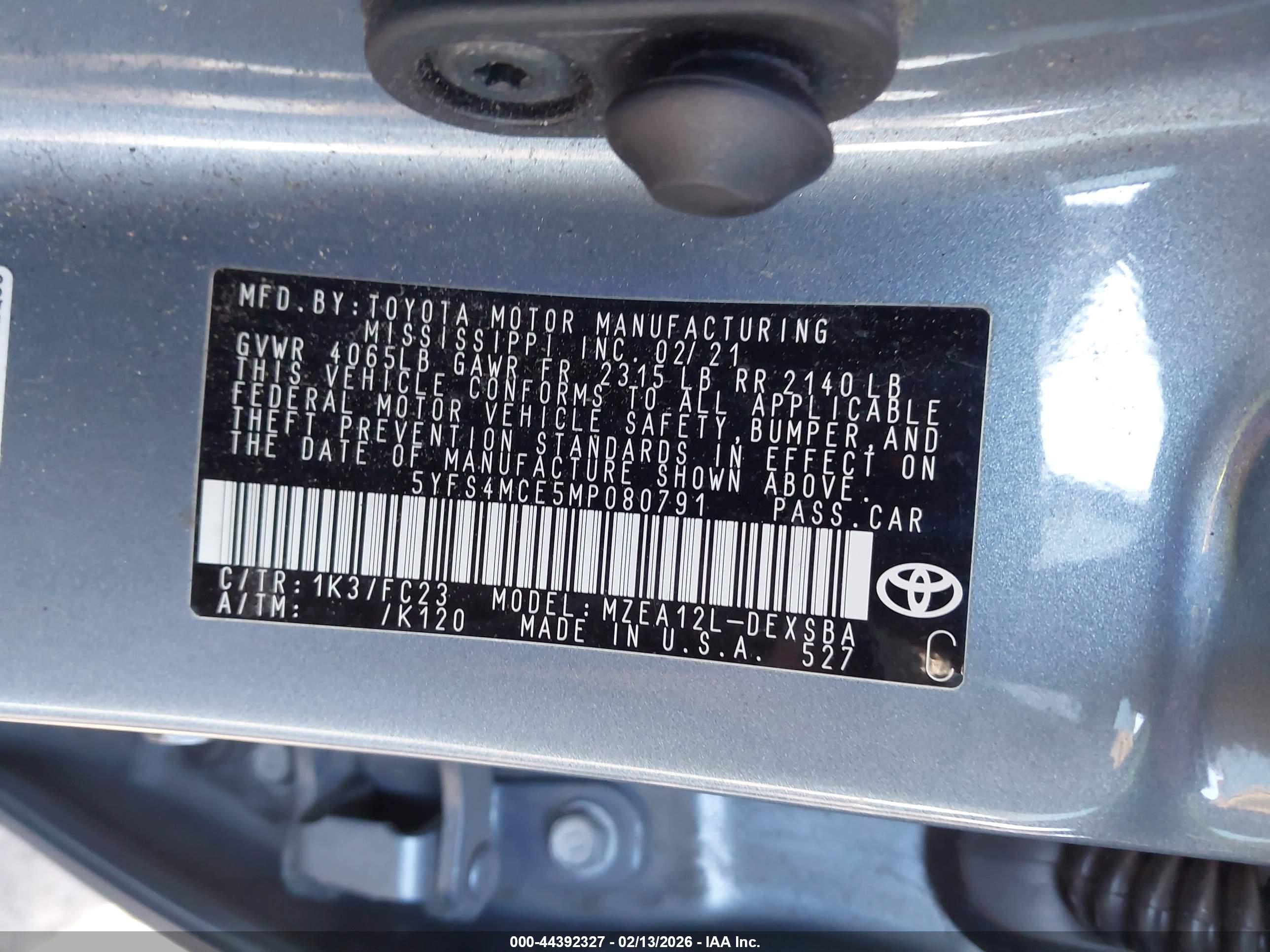 TOYOTA COROLLA image 9