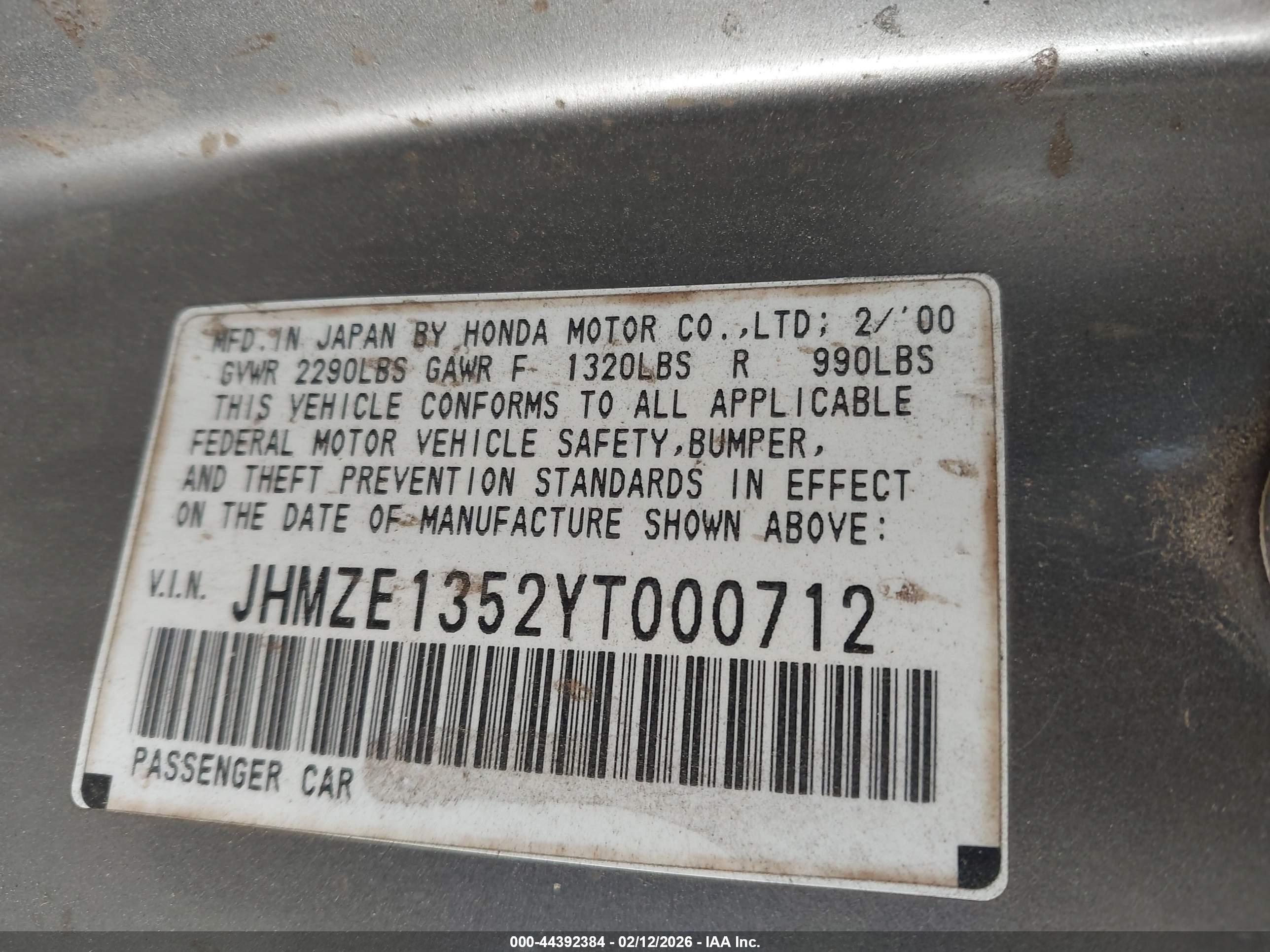 HONDA INSIGHT image 9