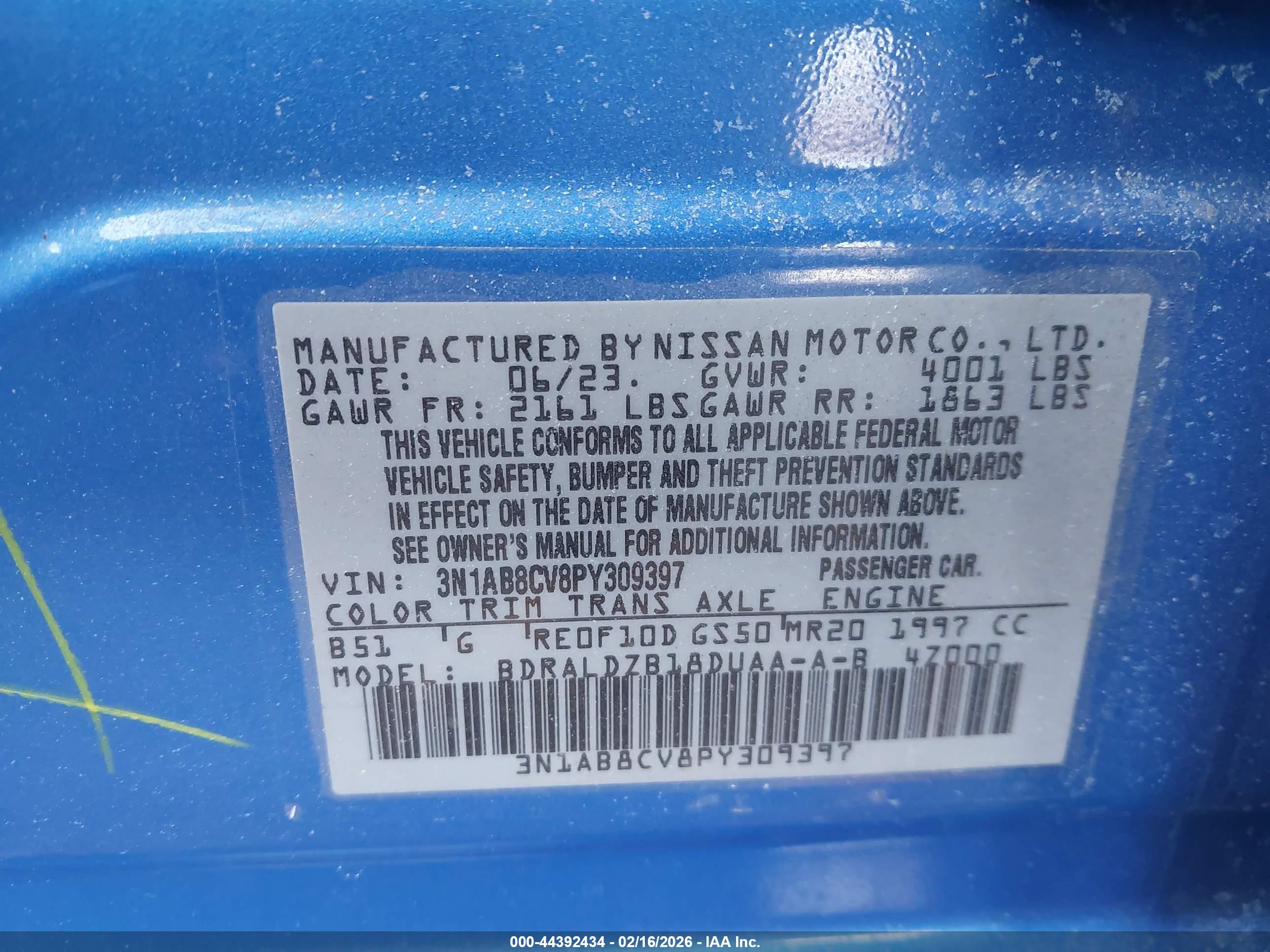 NISSAN SENTRA image 9