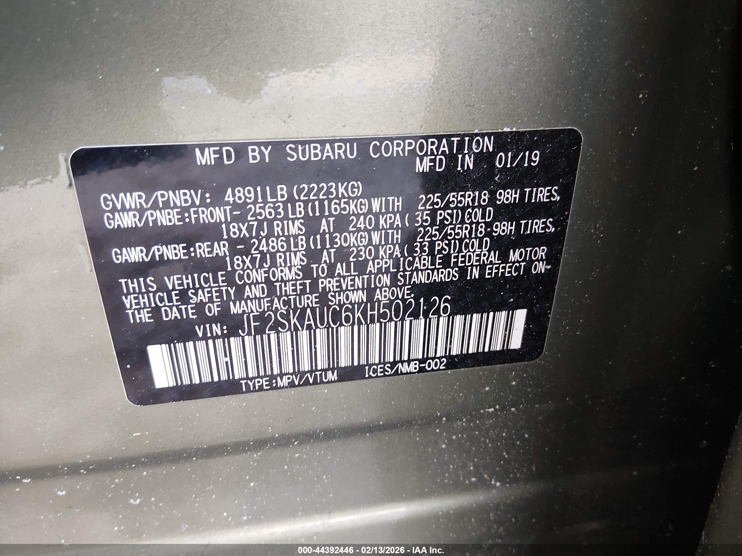 SUBARU FORESTER image 9