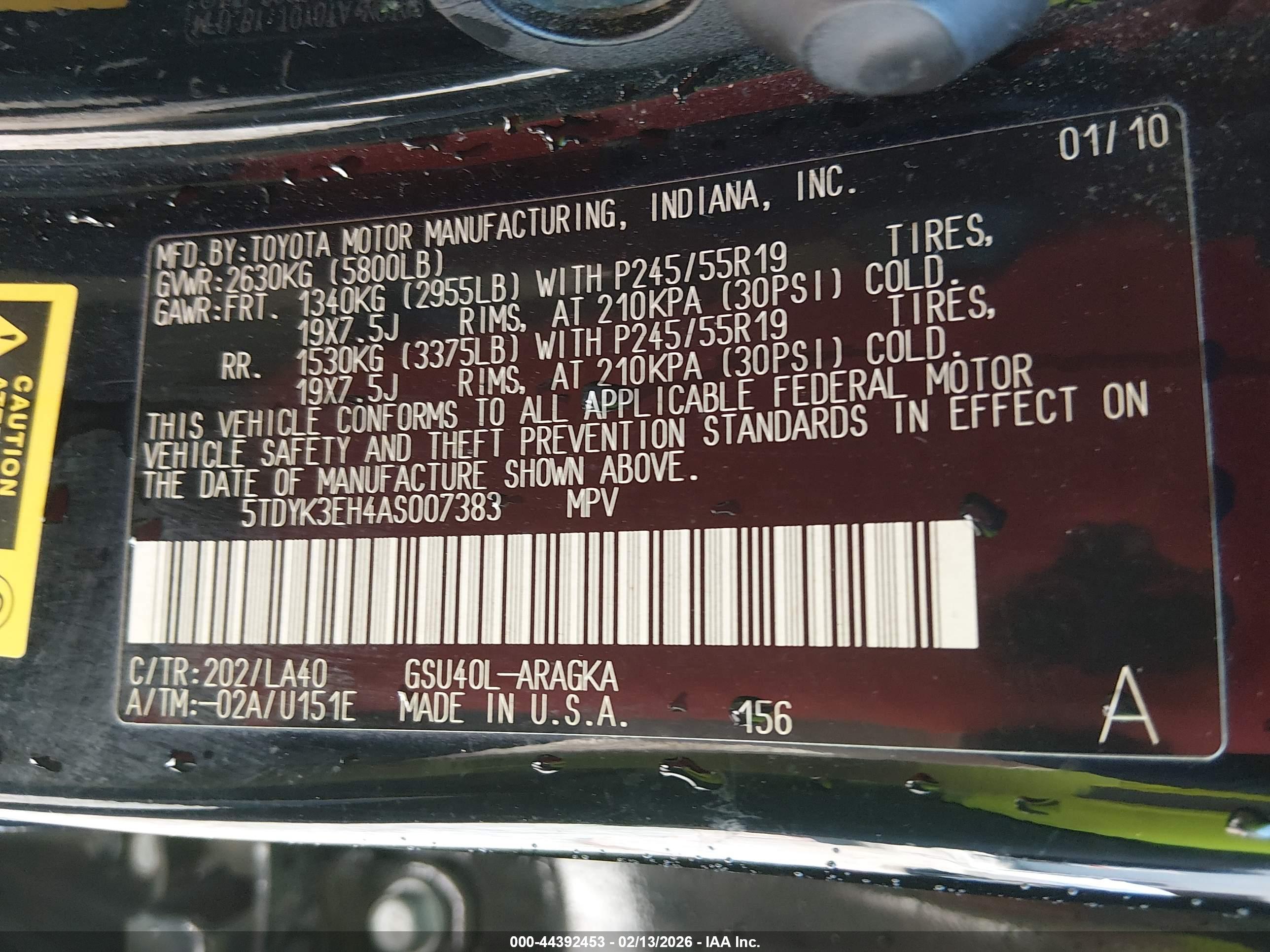 TOYOTA HIGHLANDER image 9