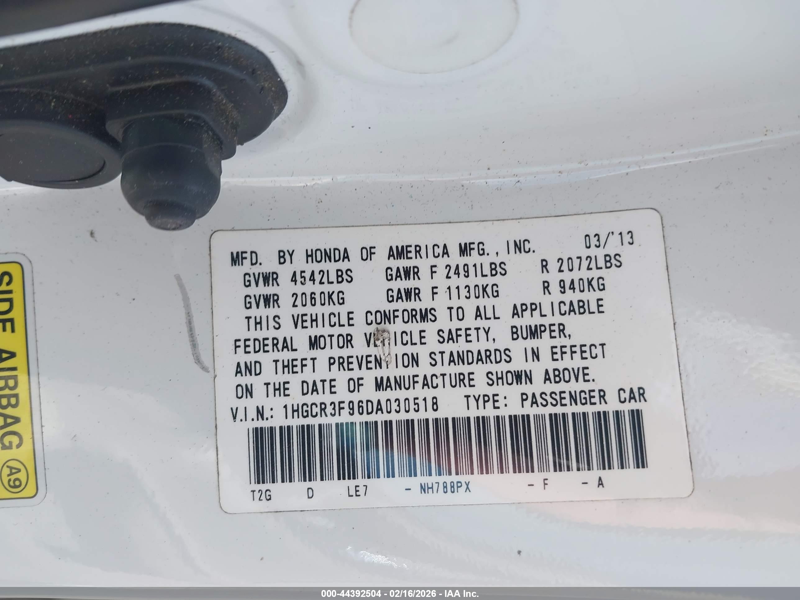 HONDA ACCORD image 9