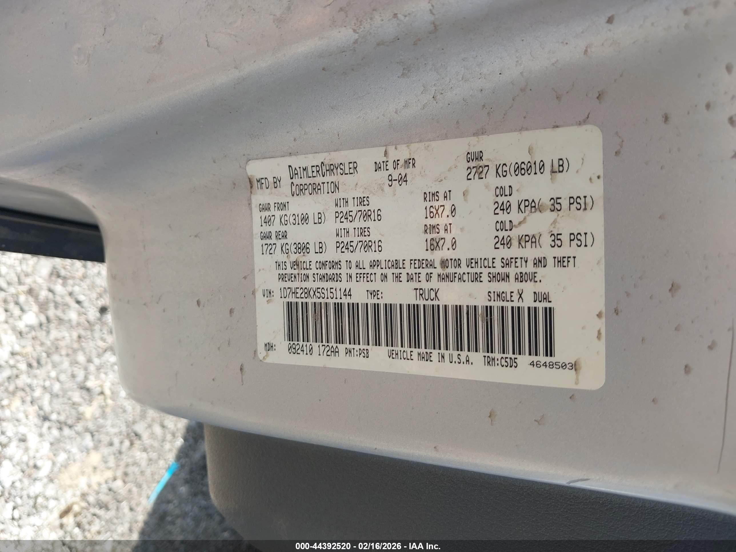 DODGE DAKOTA image 9