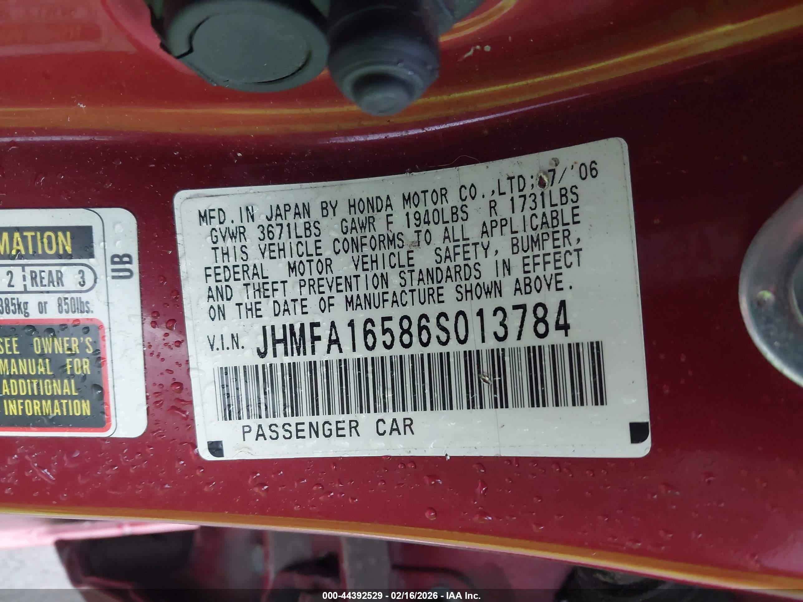 HONDA CIVIC image 9