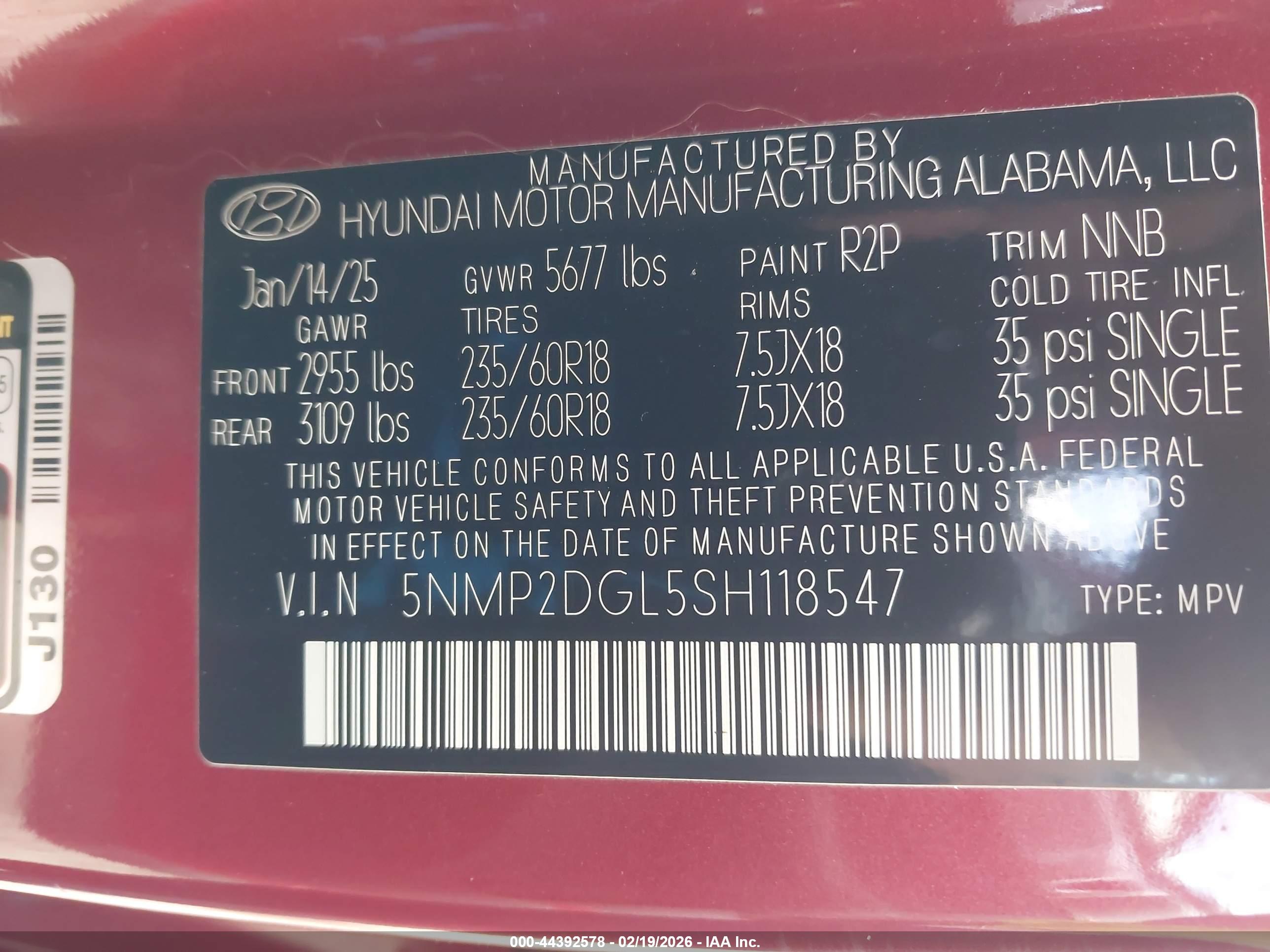 HYUNDAI SANTA image 9
