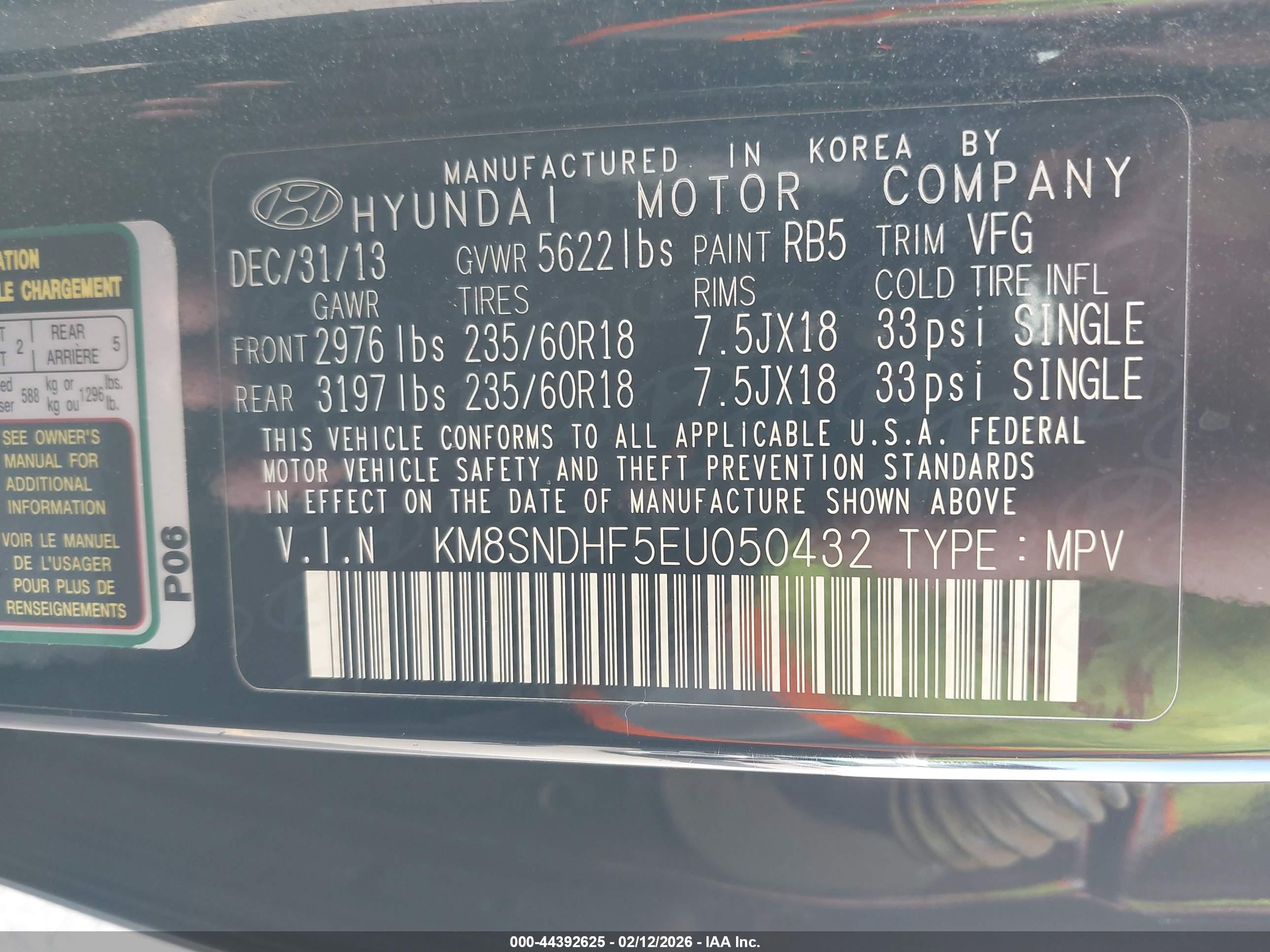 HYUNDAI SANTA image 9