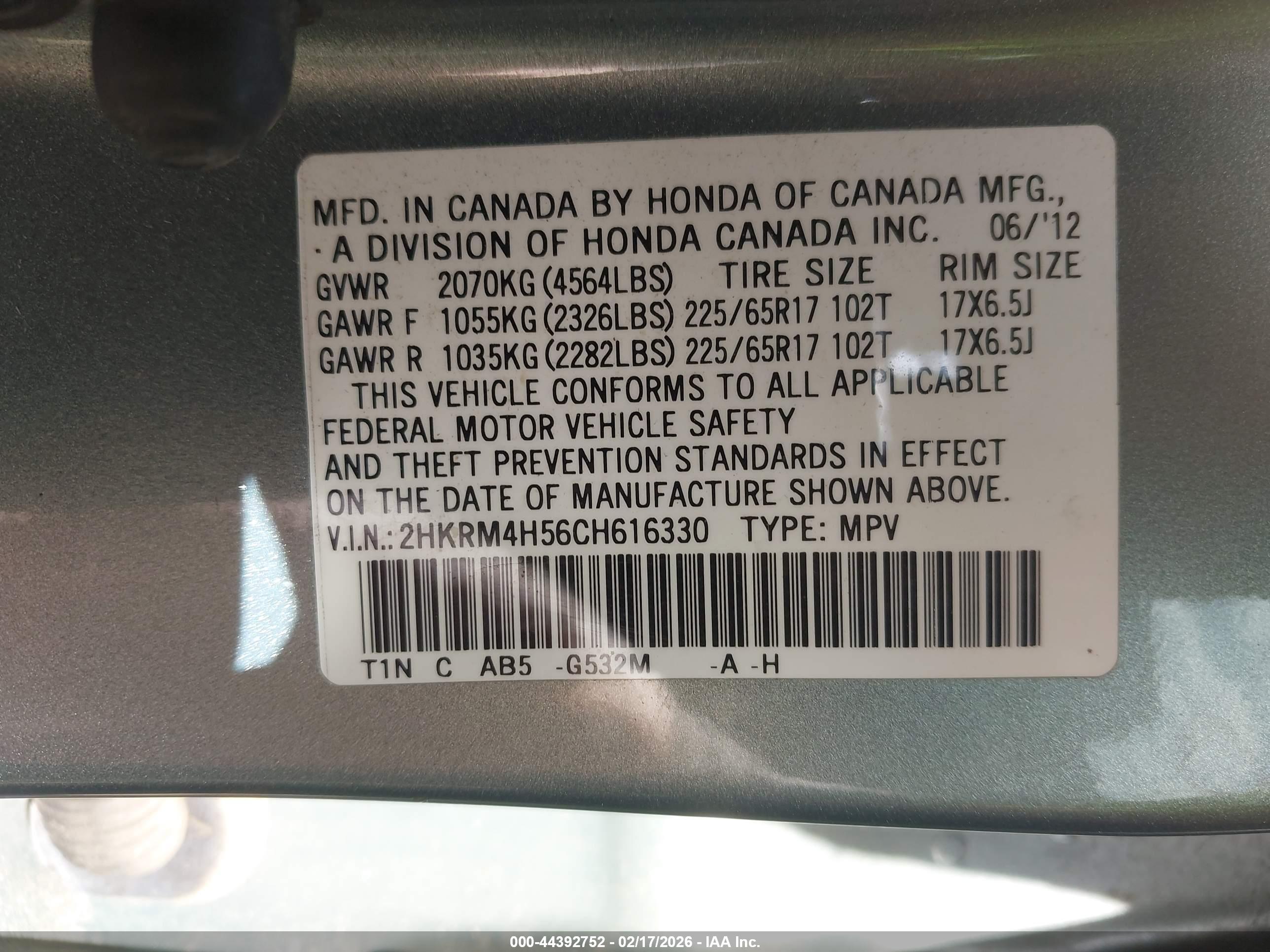 HONDA CR-V image 9