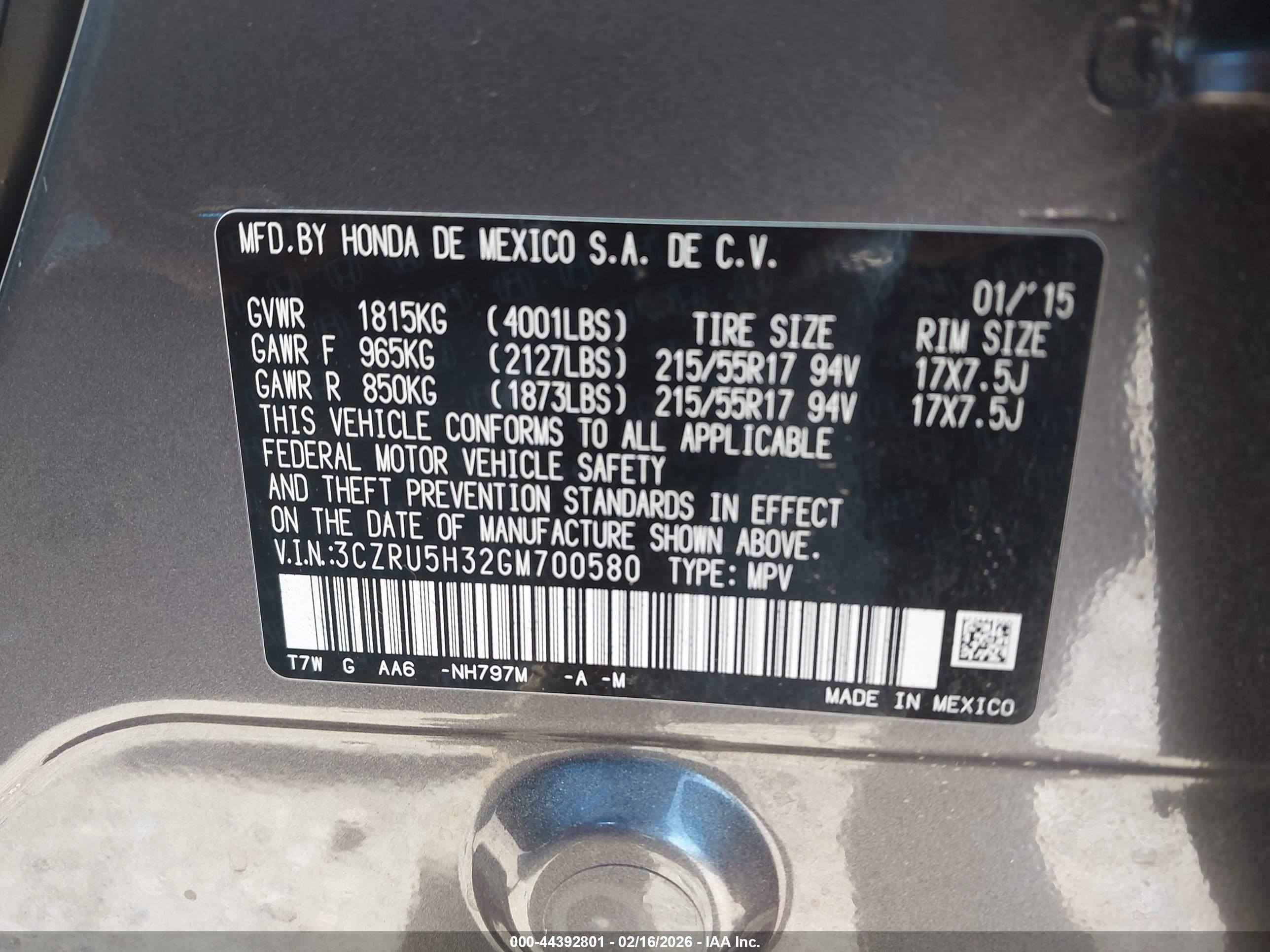 HONDA HR-V image 9