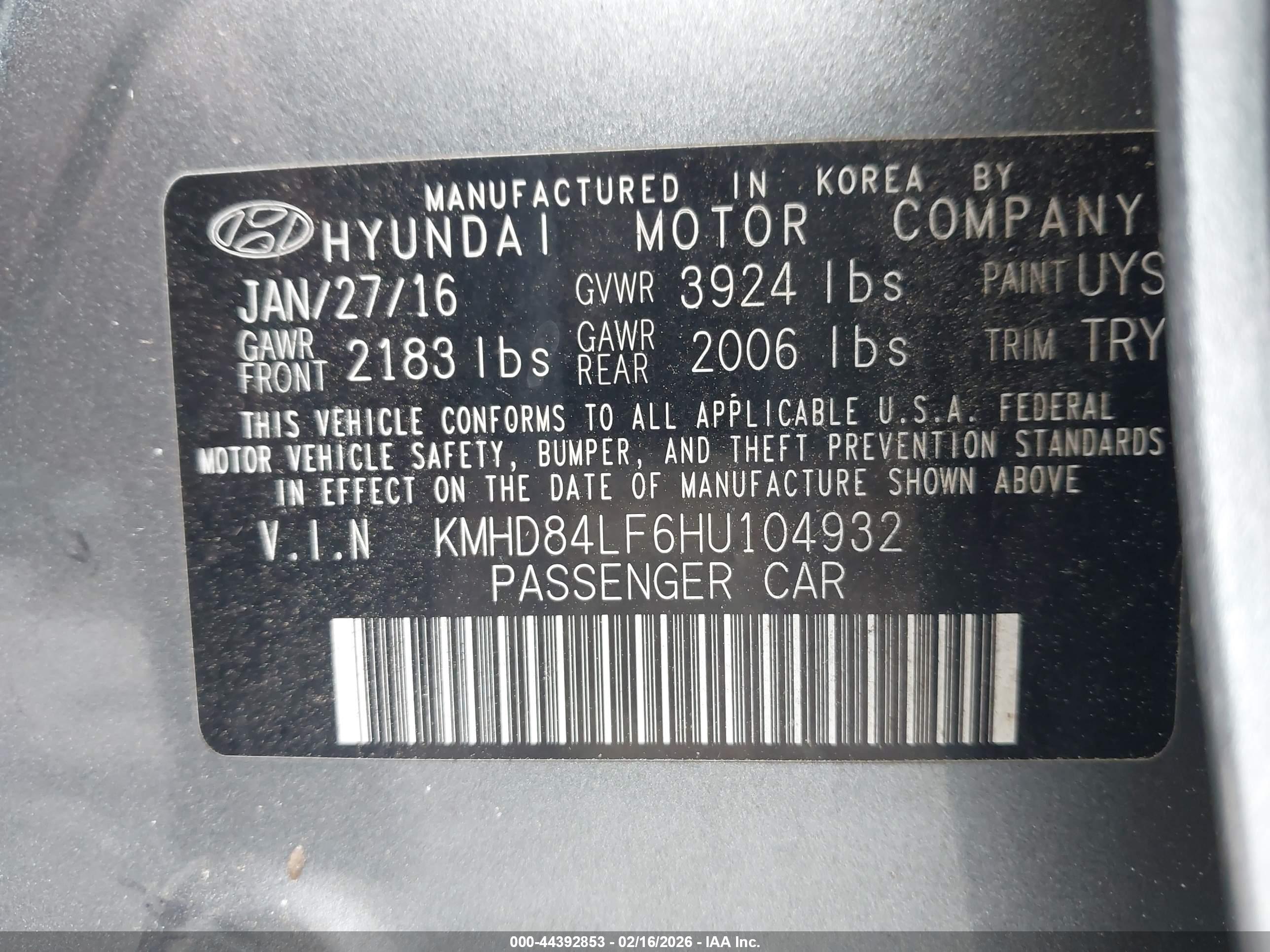 HYUNDAI ELANTRA image 9