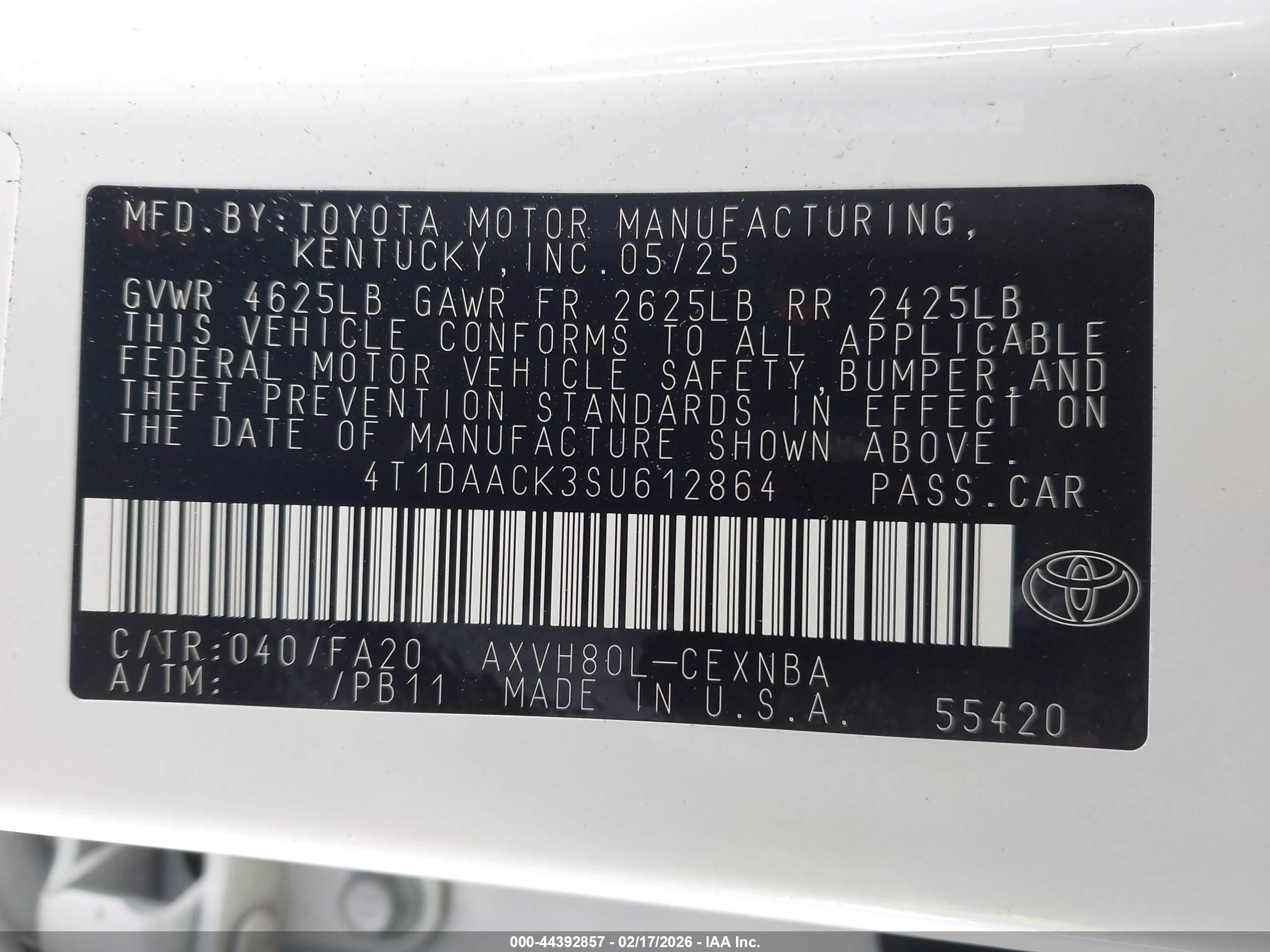 TOYOTA CAMRY image 9